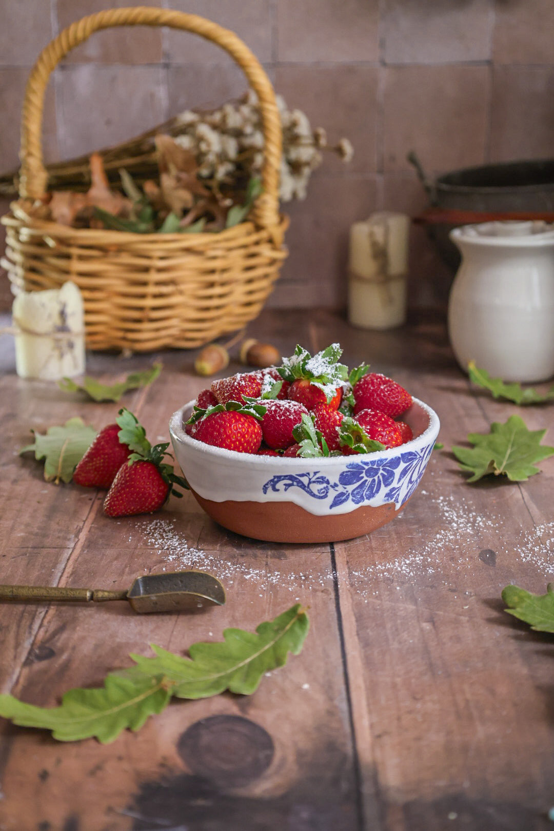Handmade Ceramic French Provincial Bowls