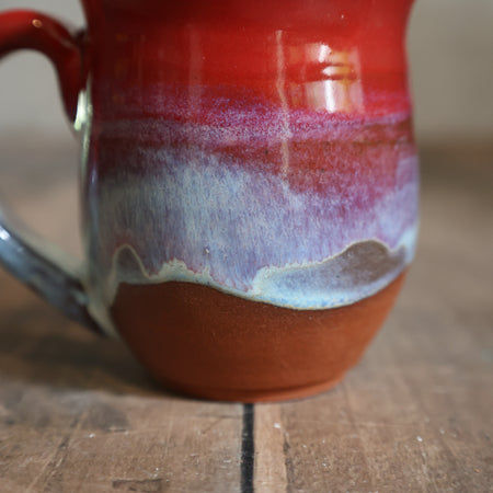 Handmade Ceramic Red Mug