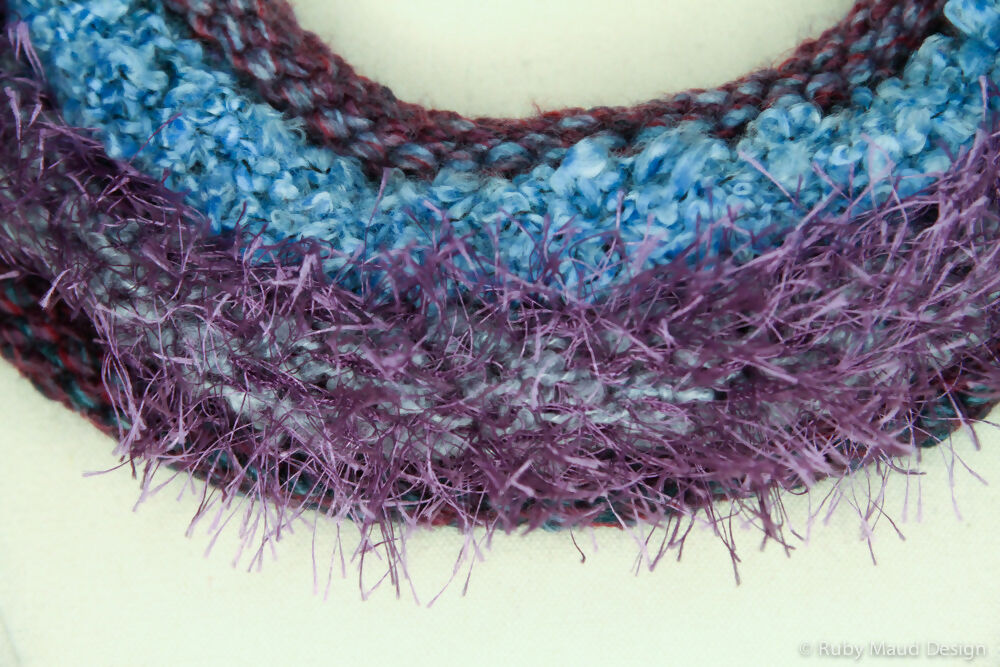 Jacaranda Avenue Hand Knitted Cowl