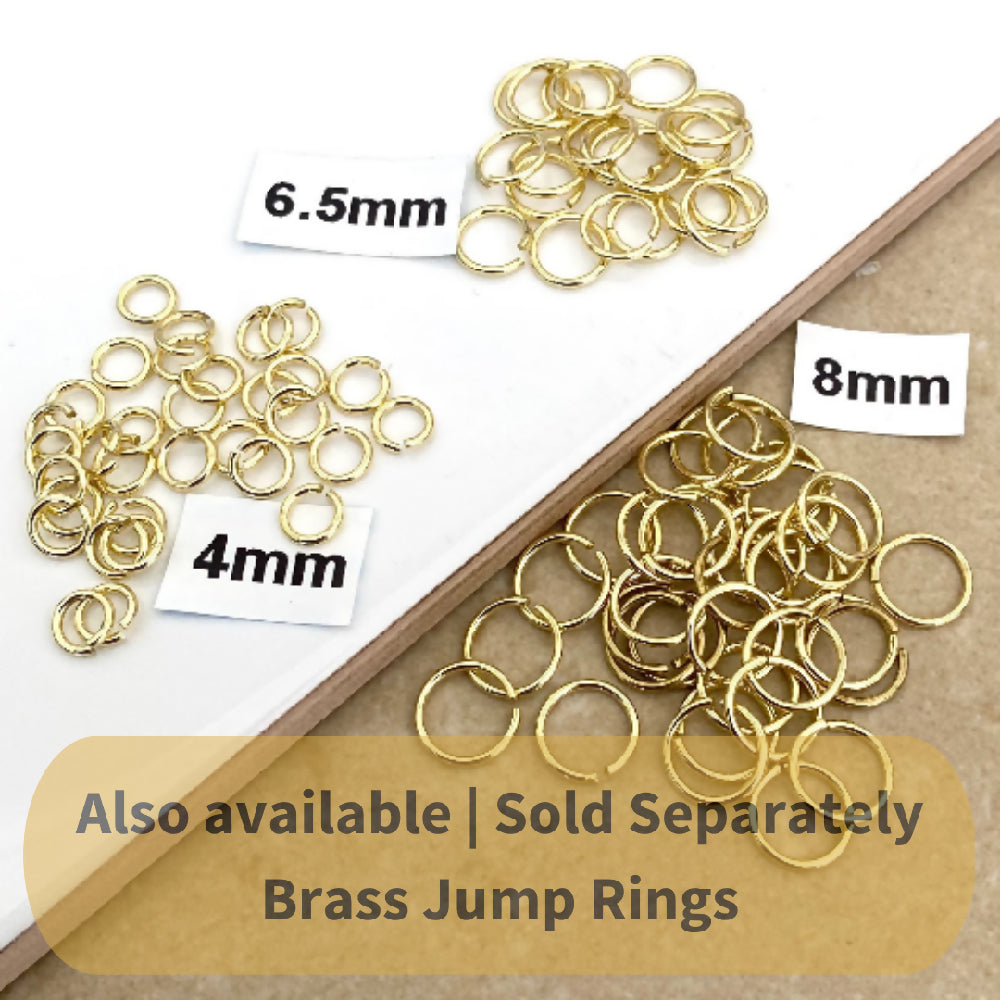 Raw Brass Findings 5 pr Sample Pack