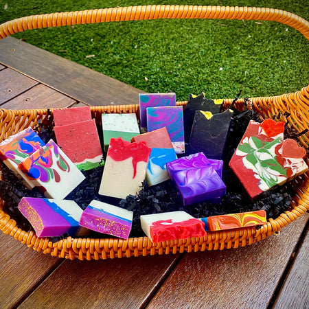 10/20 Pieces Mini Vegan Soaps – Handmade in Melbourne