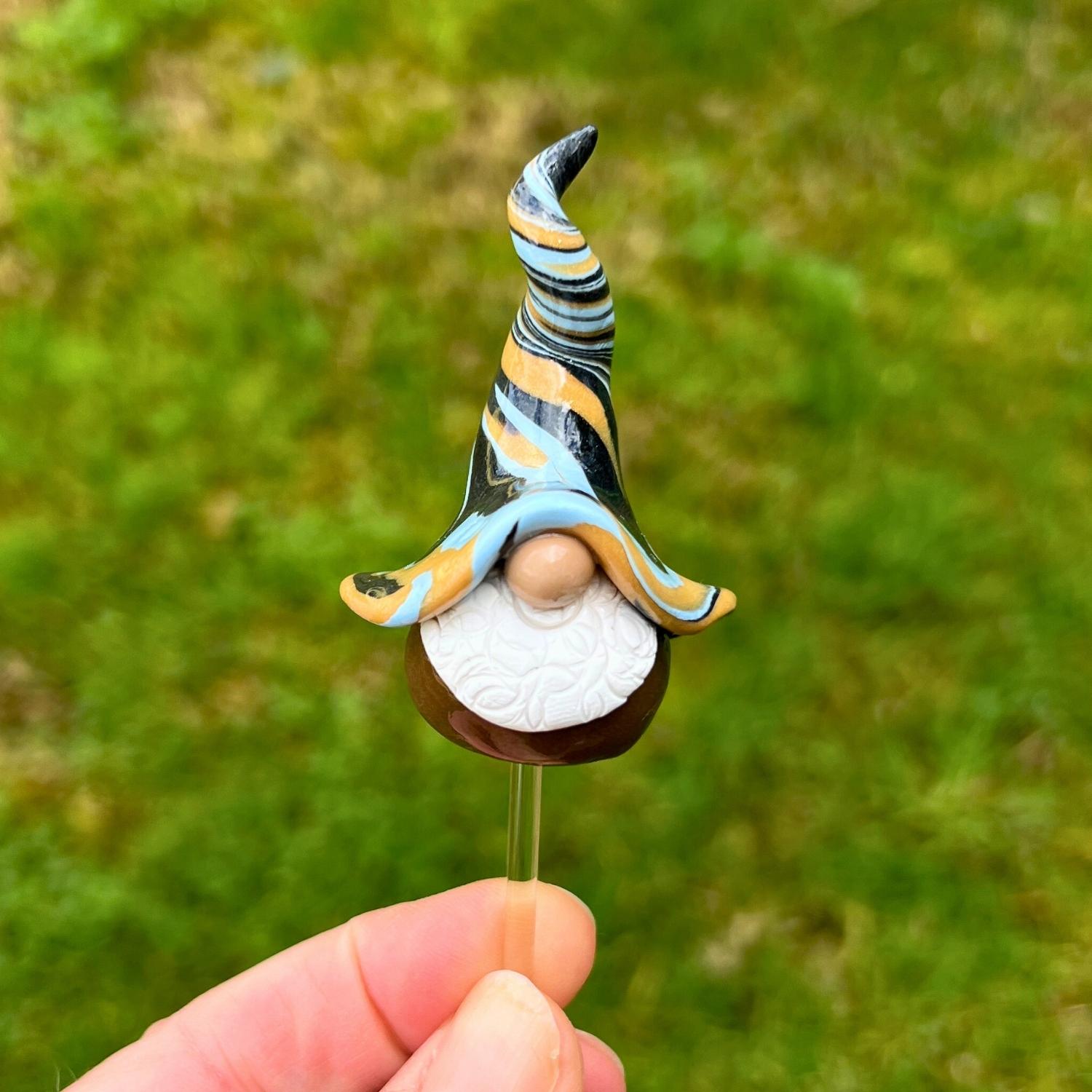 Whimsical gnome trio - Zook, Bitsy & Wizzle