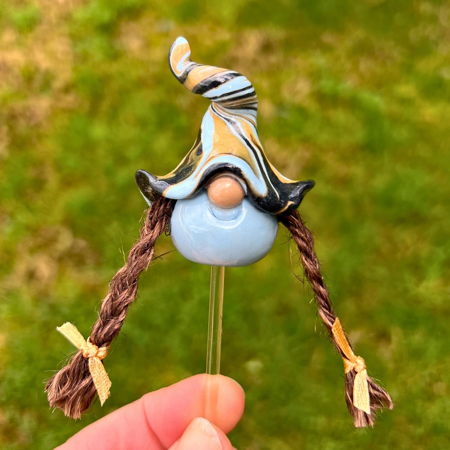 Whimsical gnome trio - Zook, Bitsy & Wizzle