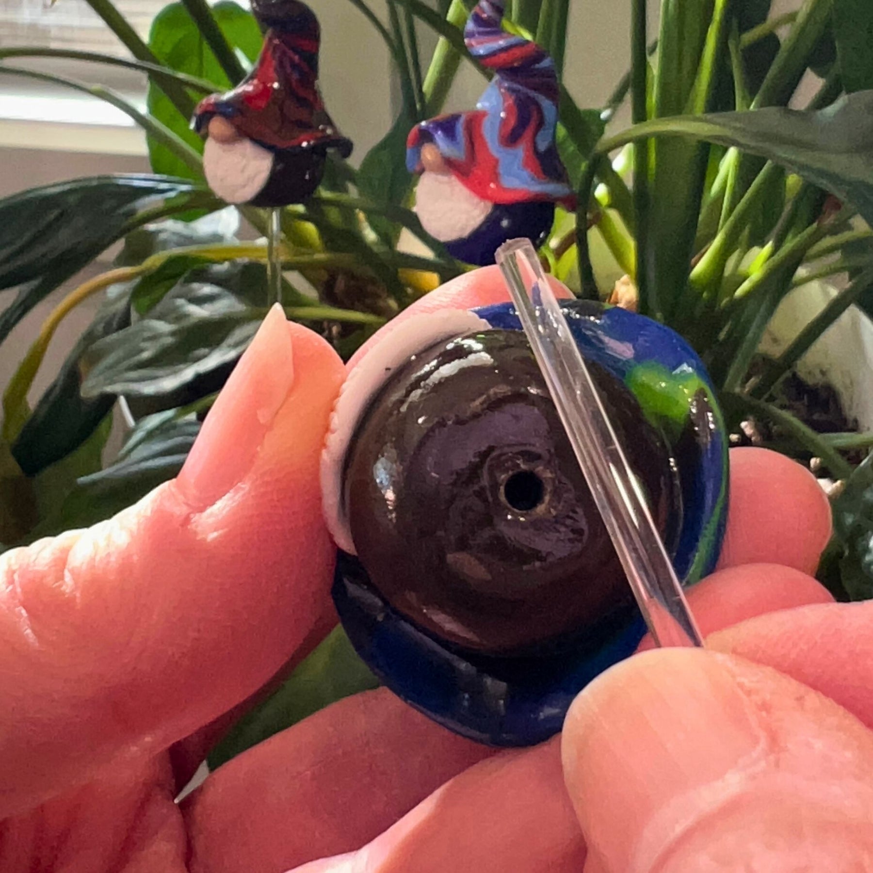 Whimsical Gnome Trio - Drip, Smudge & Splat