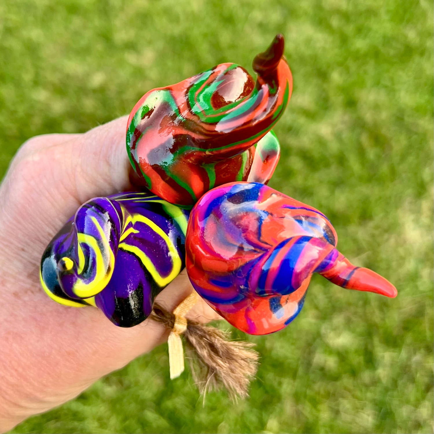 Whimsical gnome trio - Brumble, Fennel & Dottle