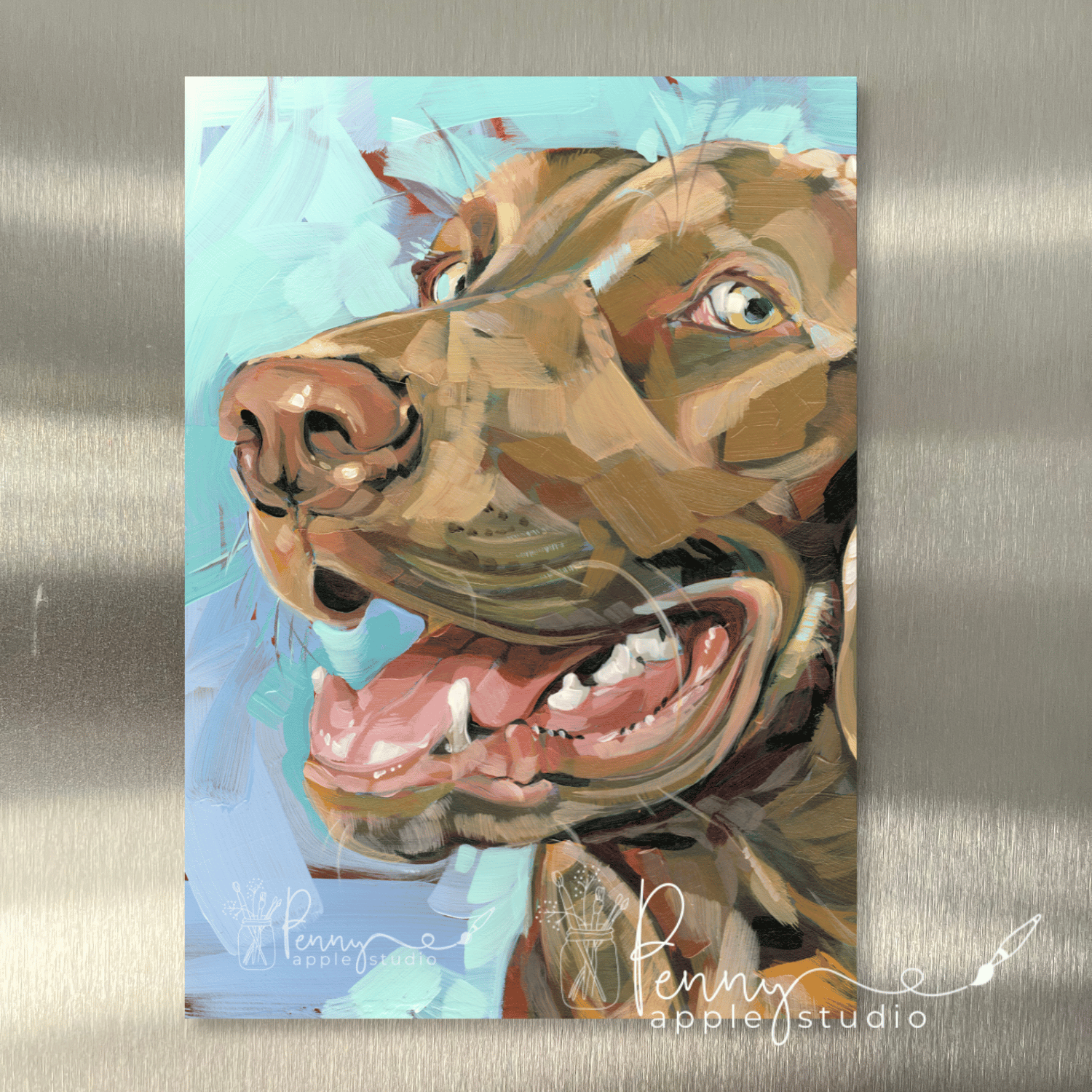 (1) Puppy Dog Fridge Magnet – You Choose