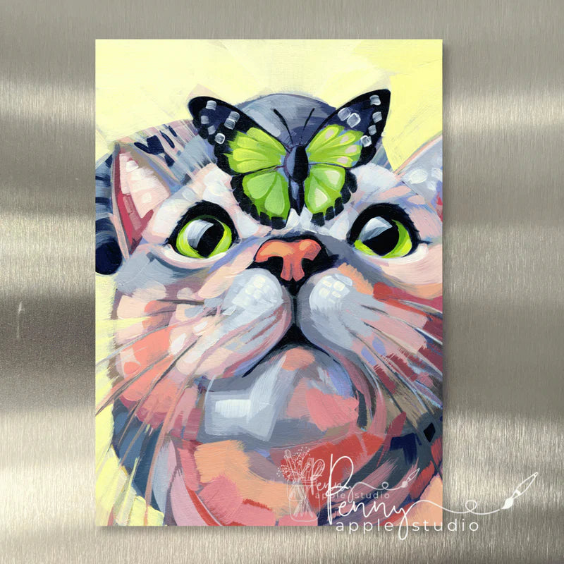 (1) Kitty Cat Fridge Magnet – Choose your favourite!