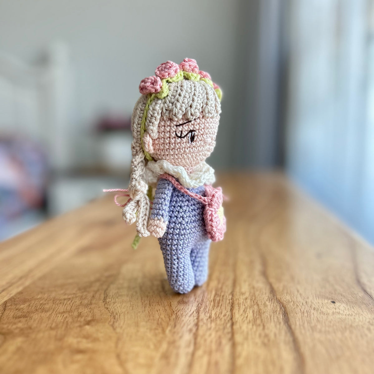 New | Doll & Bag Charm Set | Crochet | 14cm | Ready to Ship