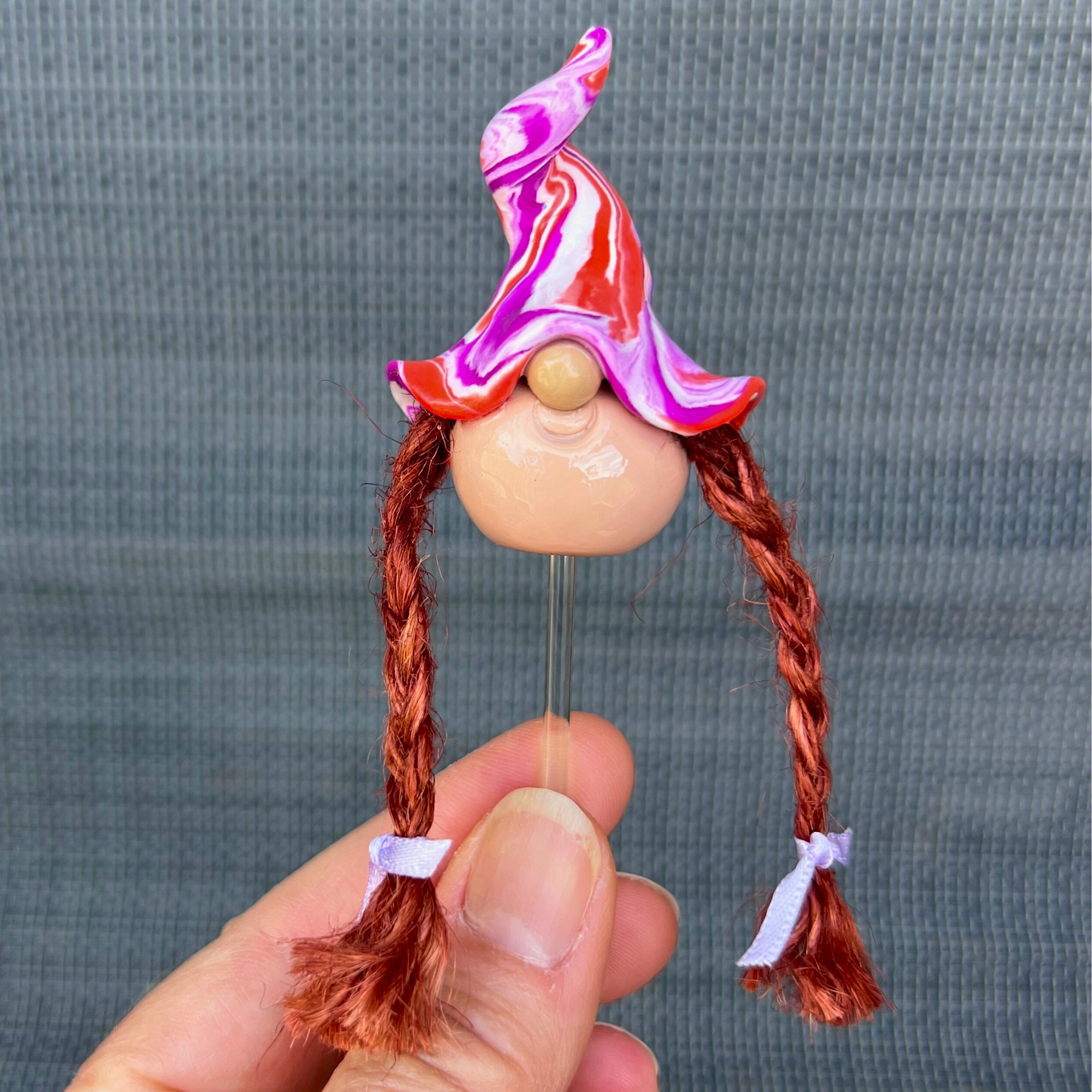 Whimsical gnome trio - Poppy, Pup & Peggle