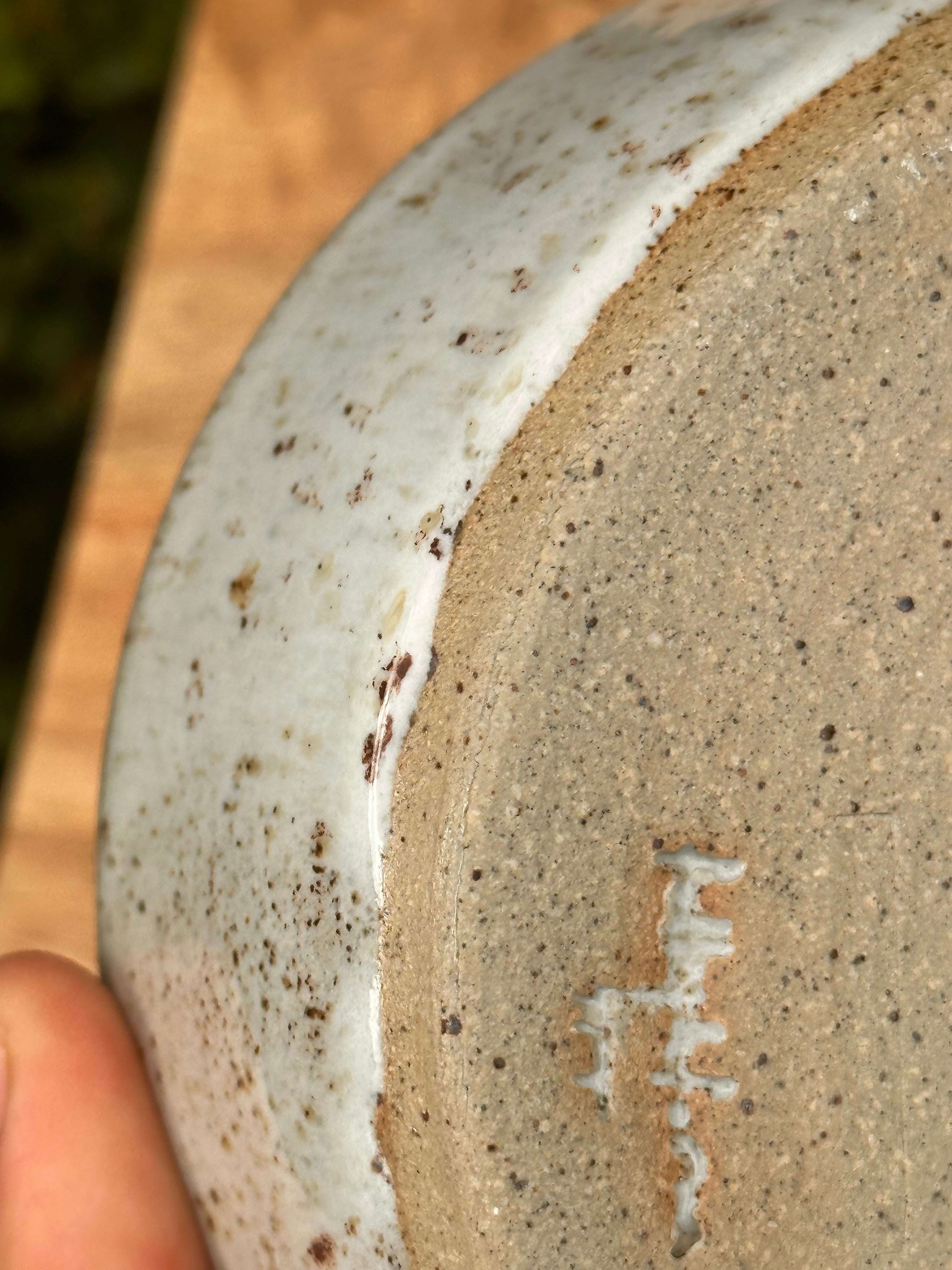 Ceramic Dog Bowl - Paw or Bone - Blue/White