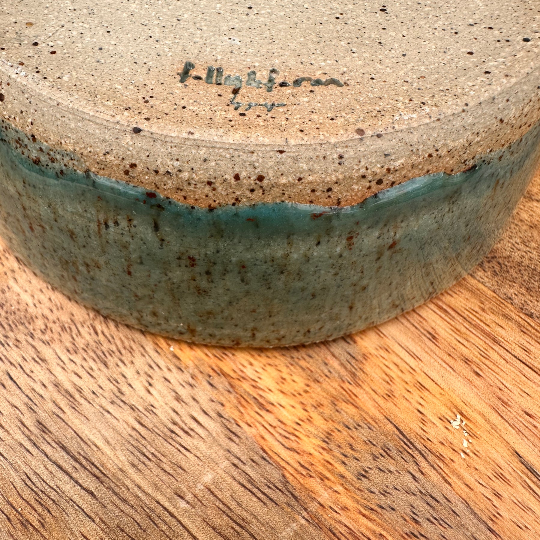 Ceramic Dog Bowl - Paw or Bone - Blue/White