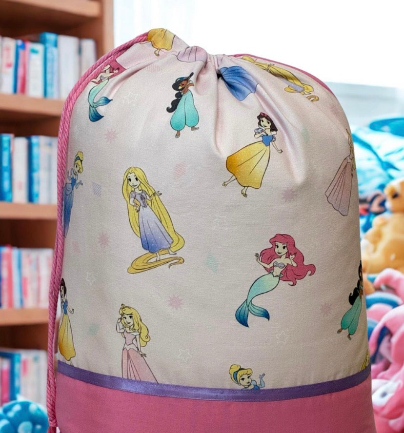 Children's Library Bag , Handmade, Personalised
