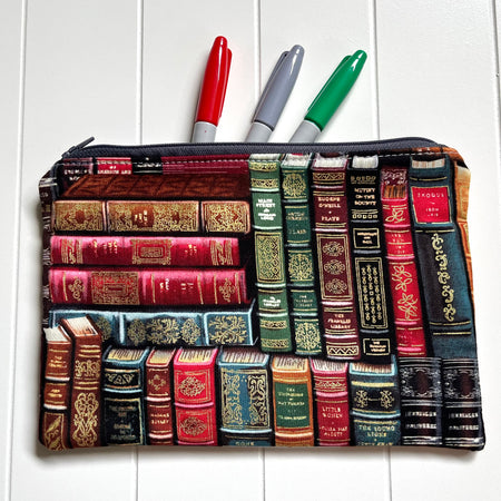 Antique books pencil case