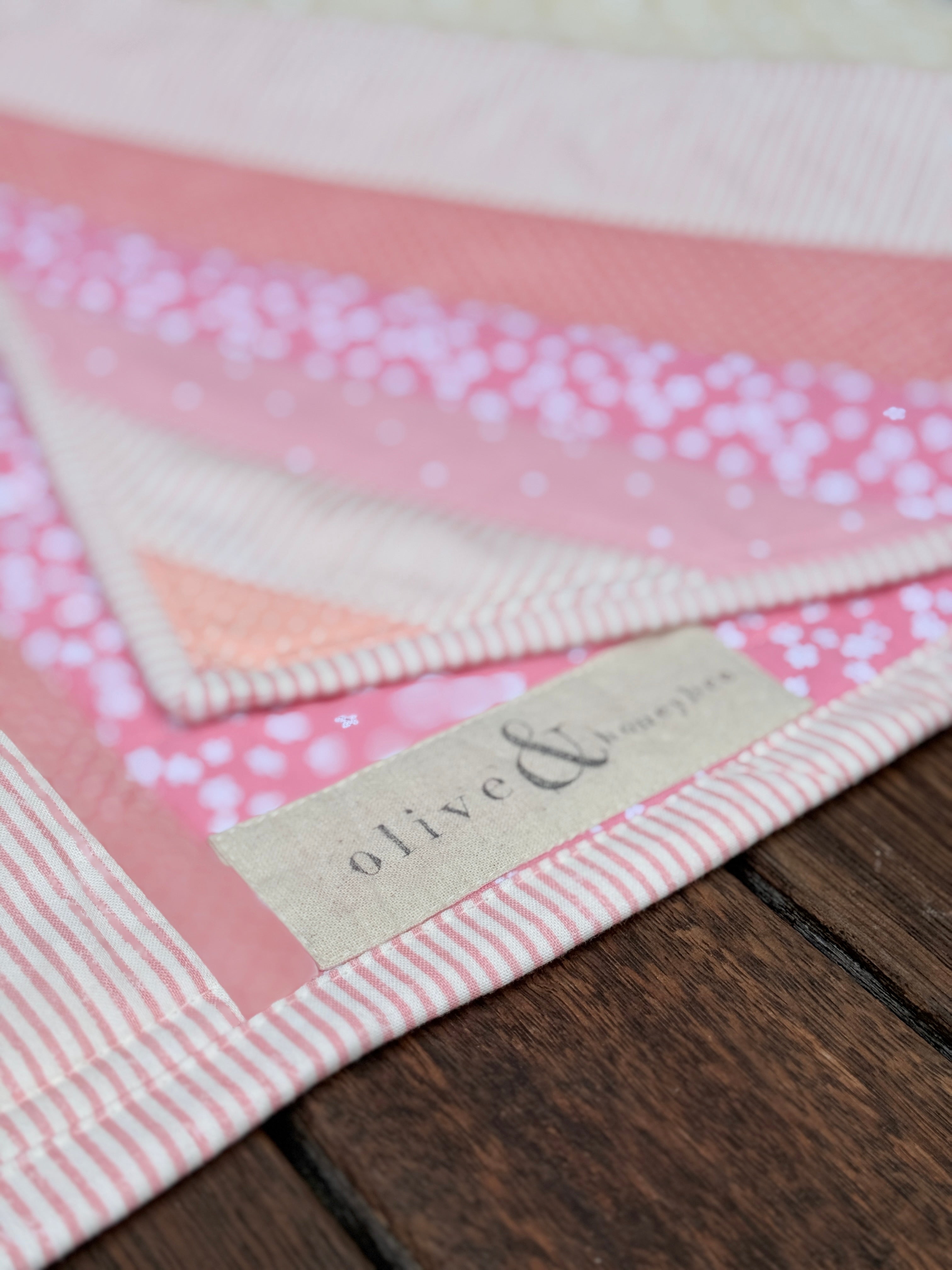 Pink Dreams Reversible Baby/Lap quilt