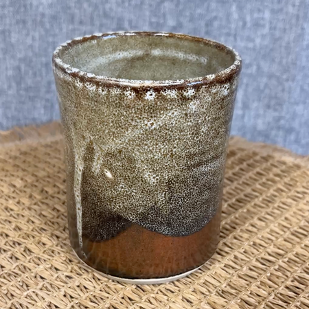 Rustic Earth Tumbler – Handmade Ceramic - Mallee Collection