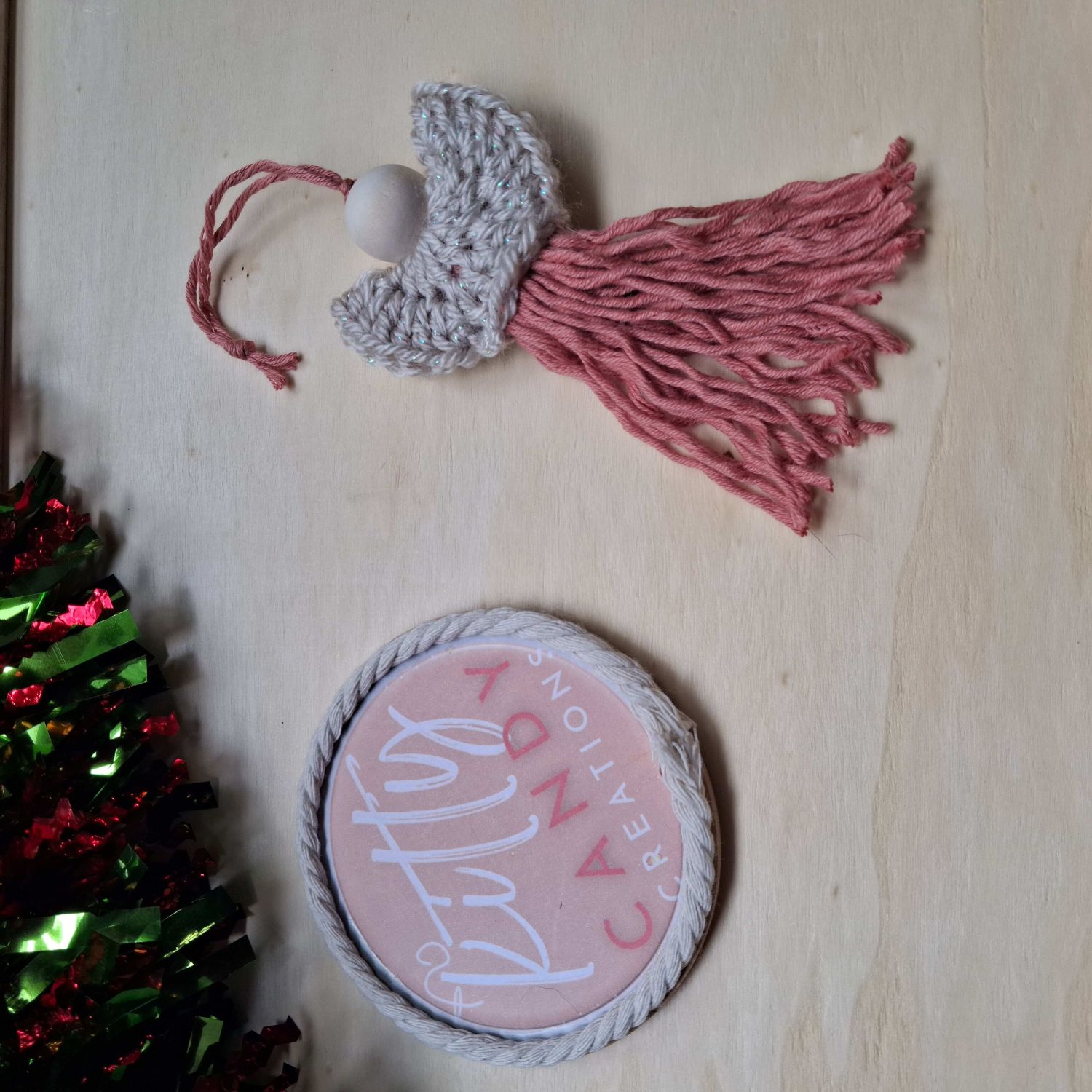 Handmade Crochet Christmas Angel