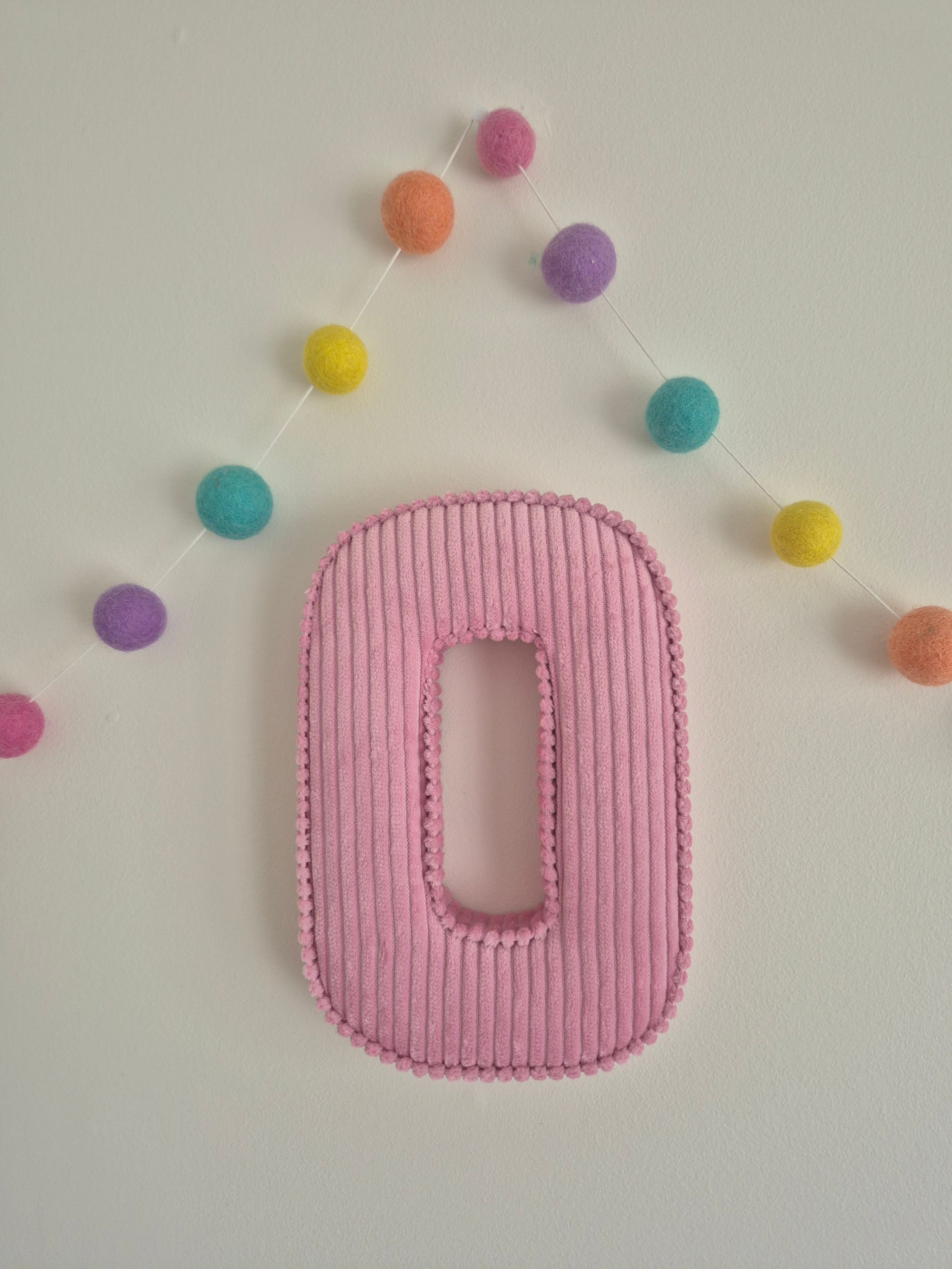 Padded Letter - Wall Decor