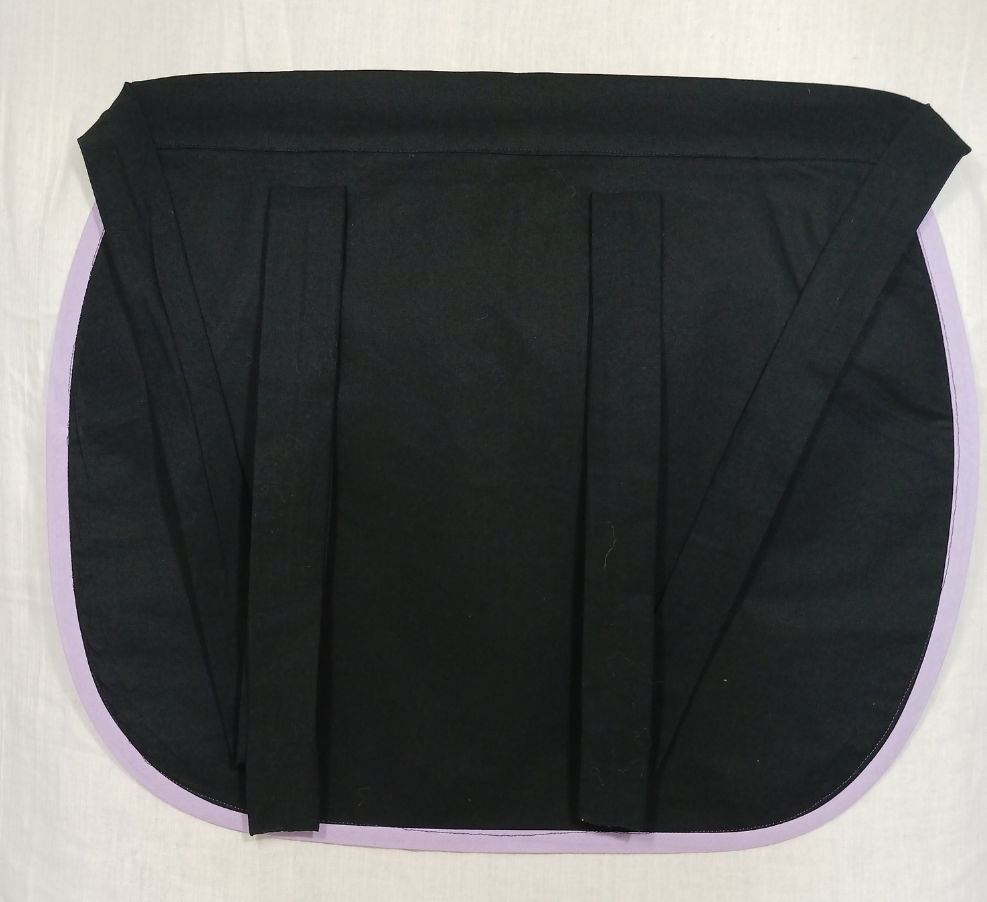 Peg or Utility Apron with Multi Coloured Flowers