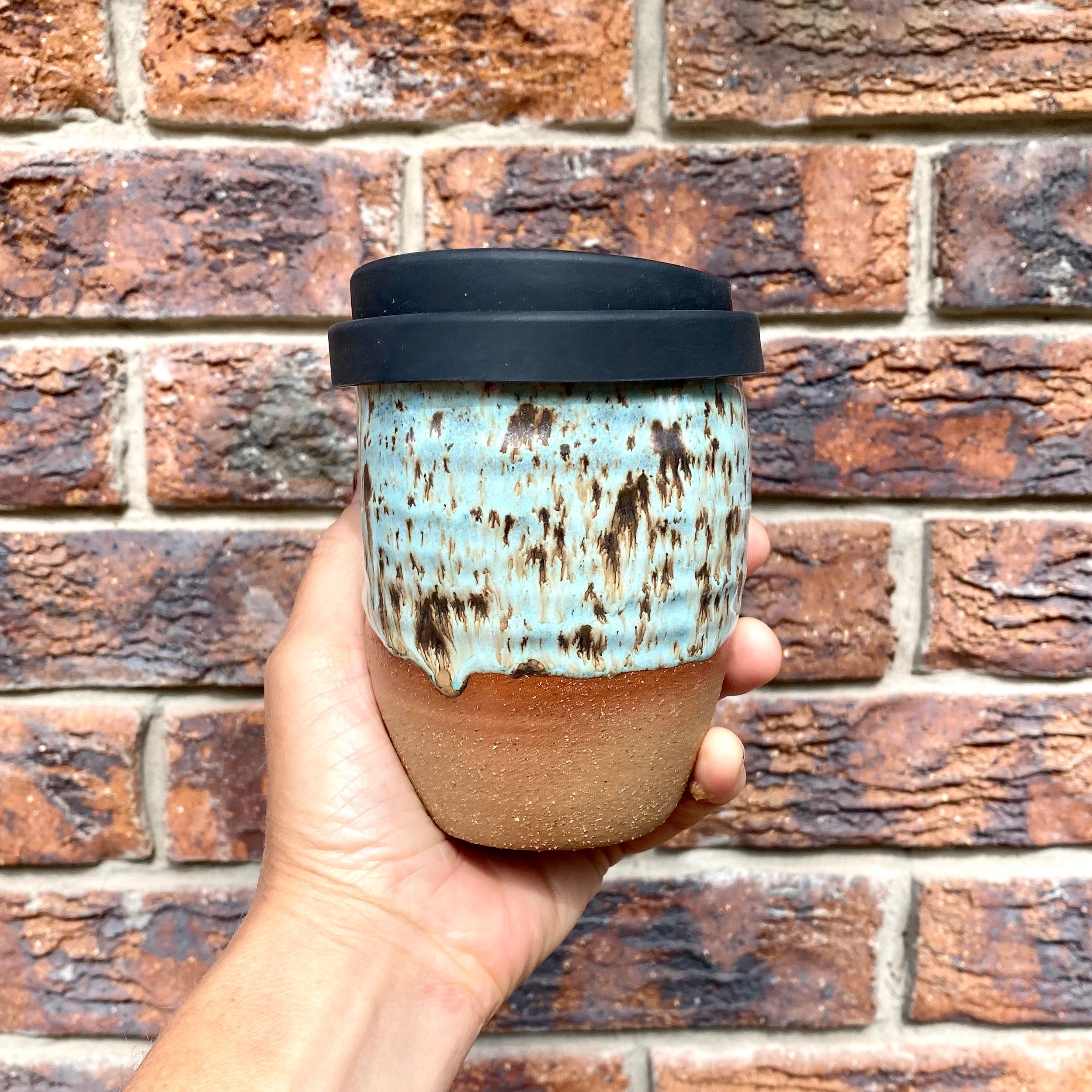 Travel Cup: Cascades | Wheel Thrown Ceramic Cup