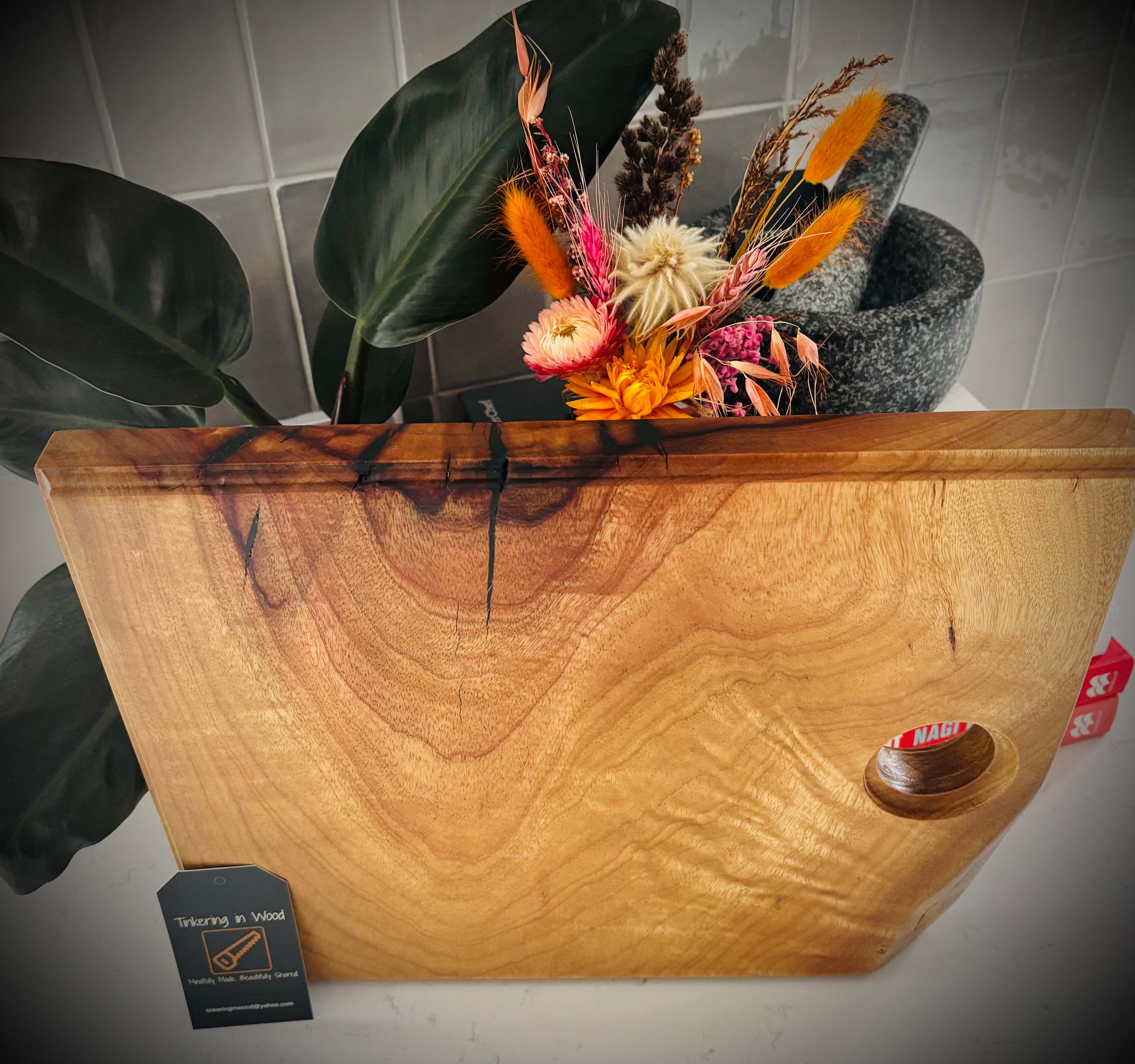 Hardwood Camphor Laurel Charcuterie Board 270x330x35mm