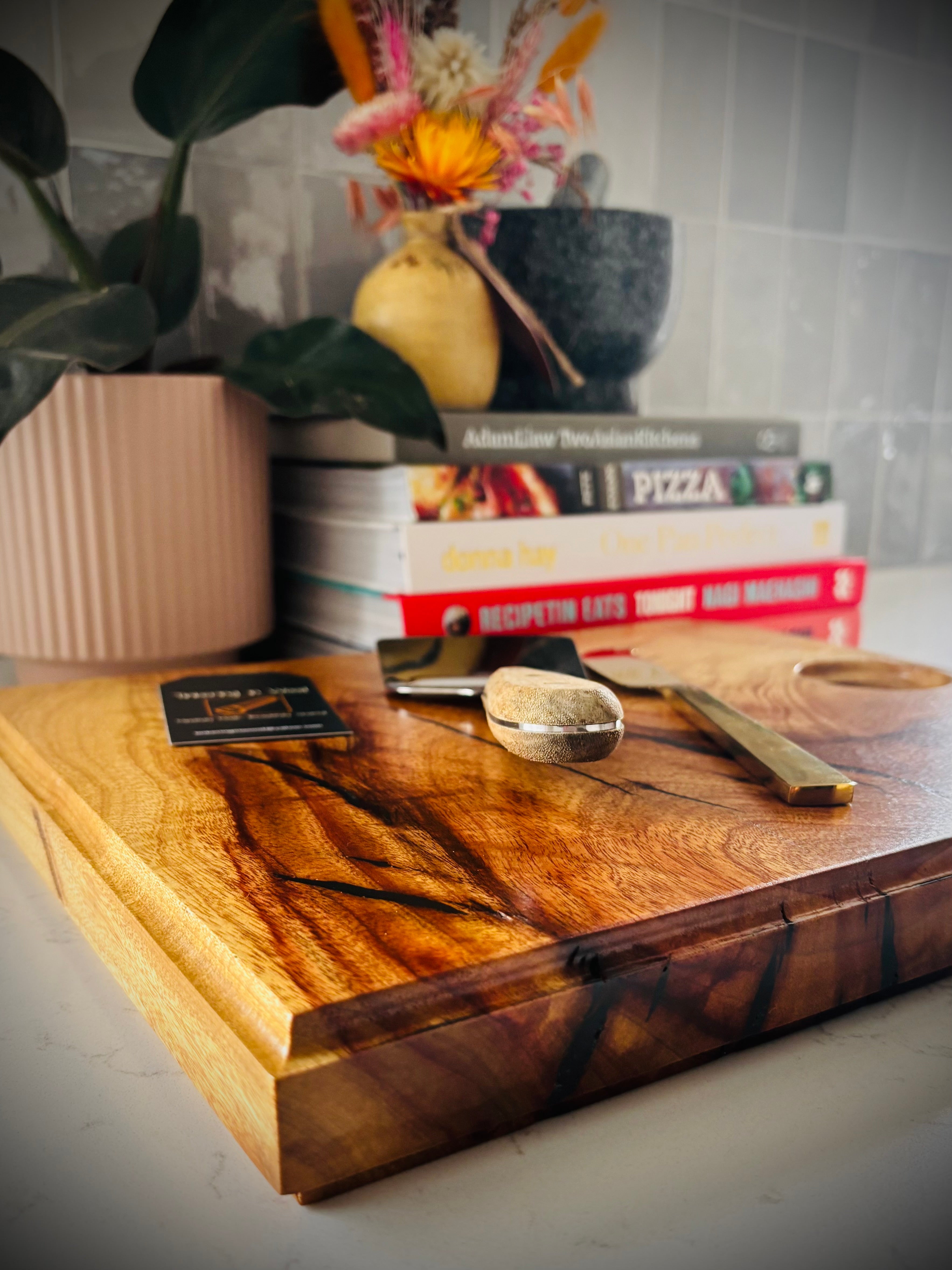 Hardwood Camphor Laurel Charcuterie Board 270x330x35mm