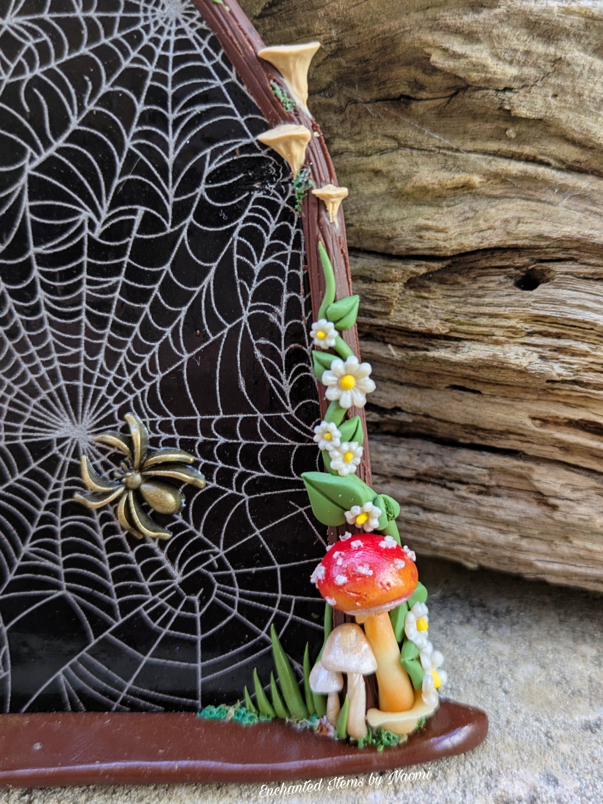 Enchanted Spider Web Fairy Door