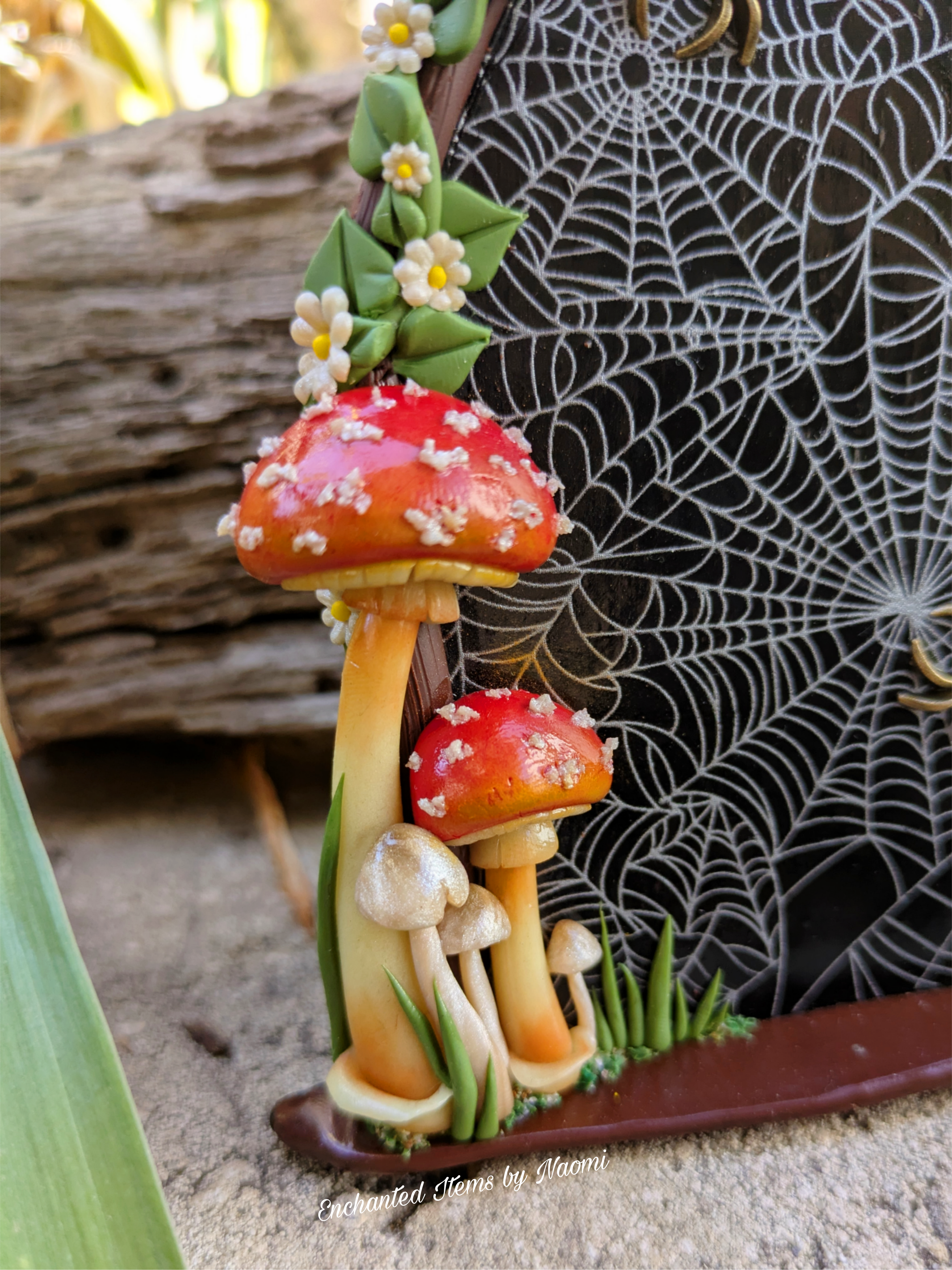 Enchanted Spider Web Fairy Door