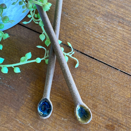 Ceramic Teaspoons / Handmade Pottery