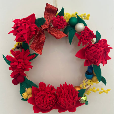 Beautiful Australian Wildflower Wreath