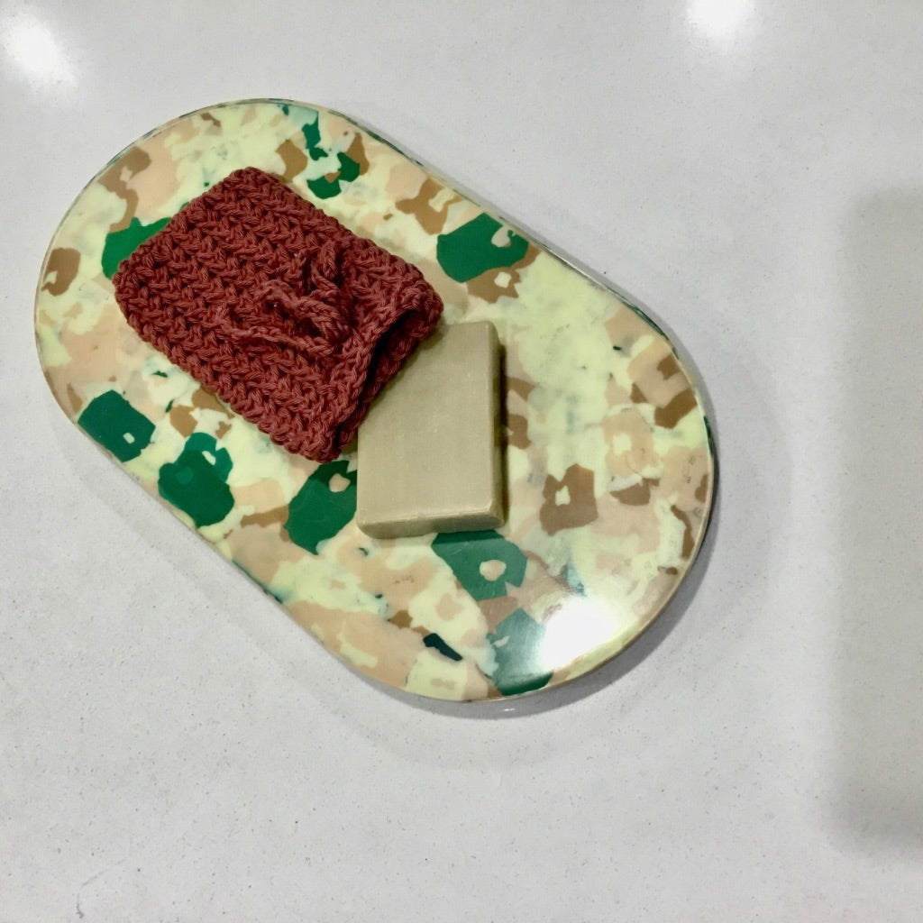 Crocheted Eco-Friendly Bathroom Collection - Soap Sock