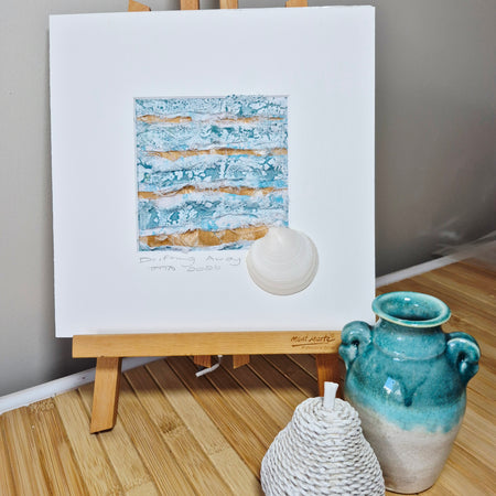 Mixed Media Artwork called drifting away
