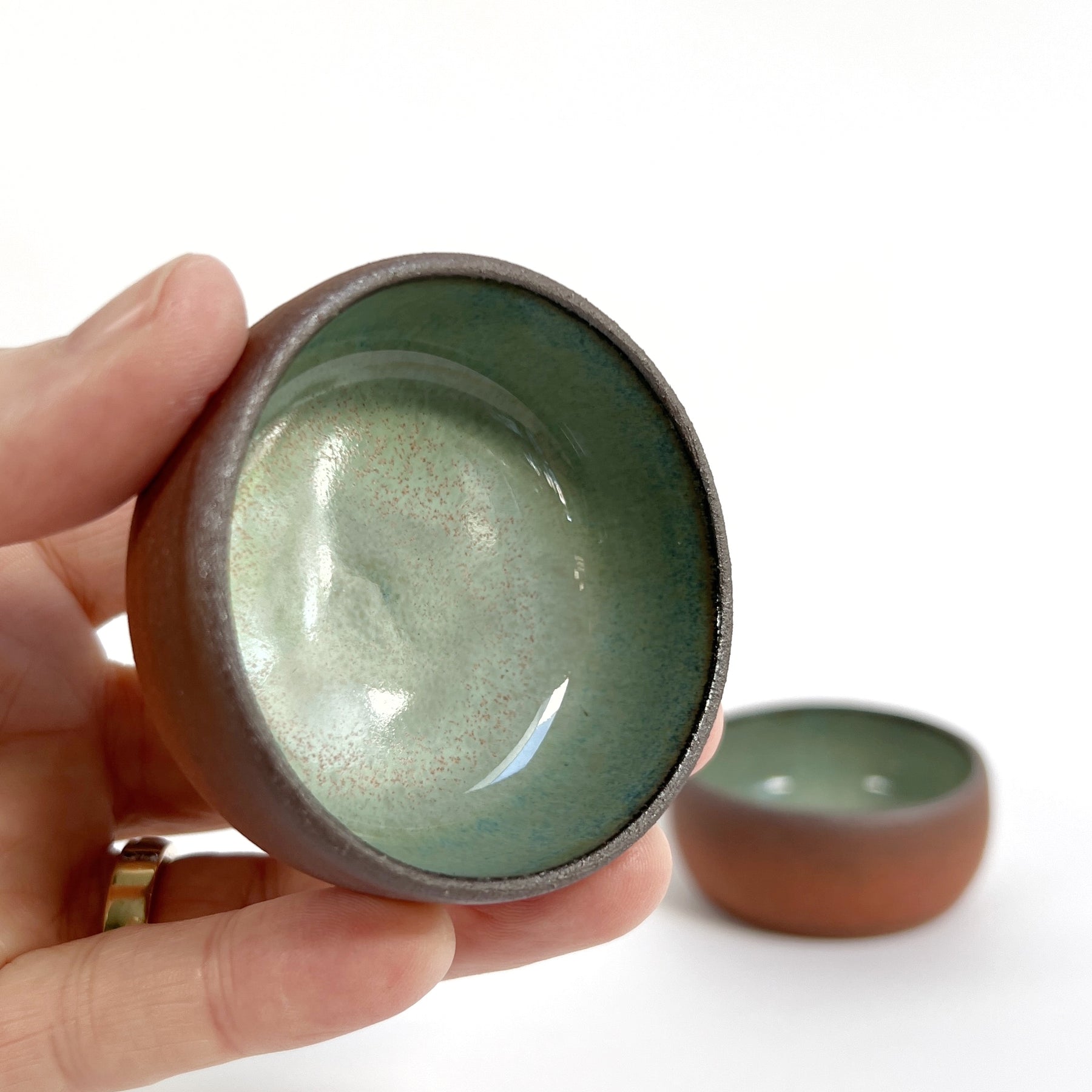Small Ceramic Condiment/Dipping Bowl