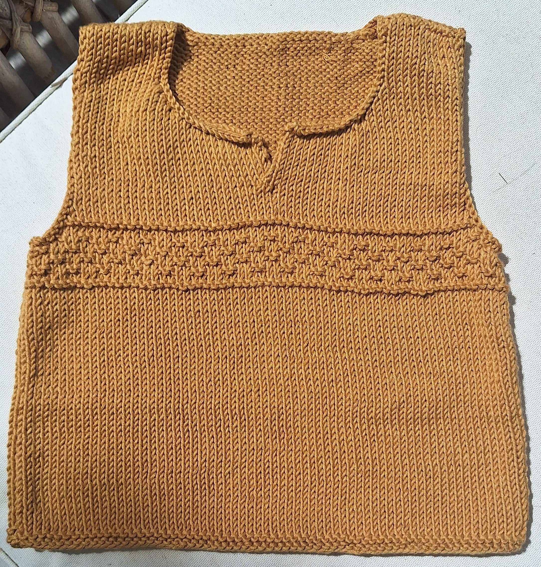 Handknitted Toddler Vests - 2 Choices