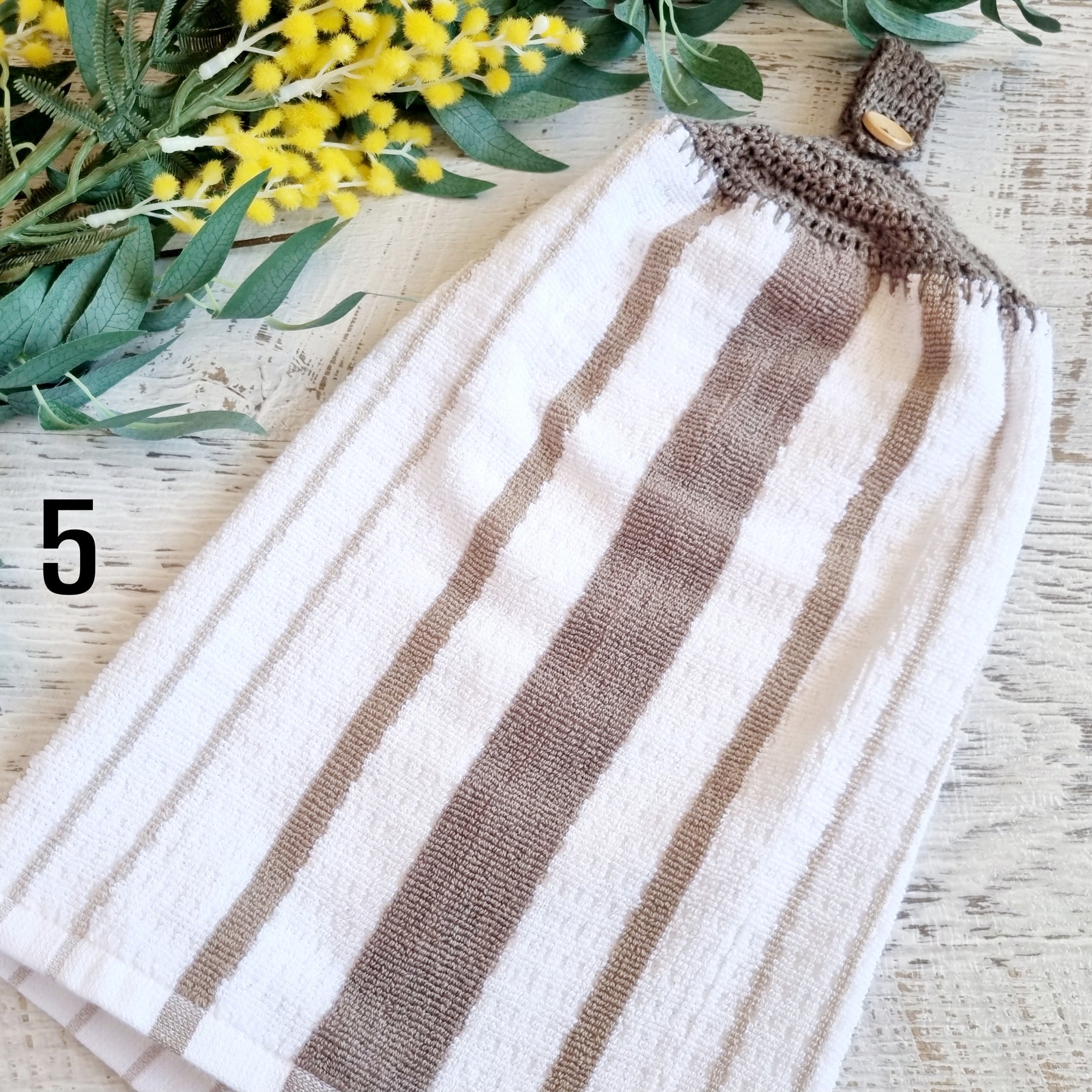 Kitchen Hand Towel | Hanging | Cotton | SINGLE LAYER | 9 Styles - 1-9