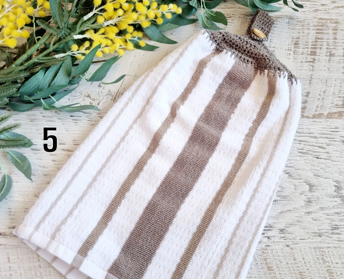 Kitchen Hand Towel | Hanging | Cotton | SINGLE LAYER | 9 Styles - 1-9