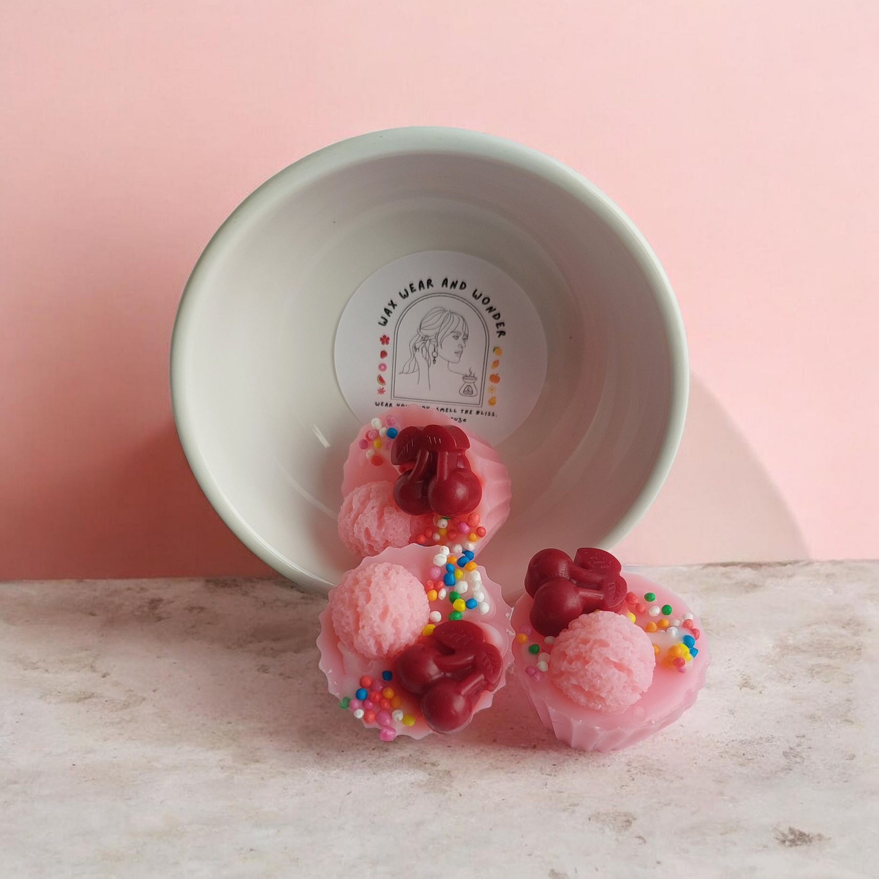 Scented Soy Wax Melts - Bliss Bite Trio Mini Cupcake