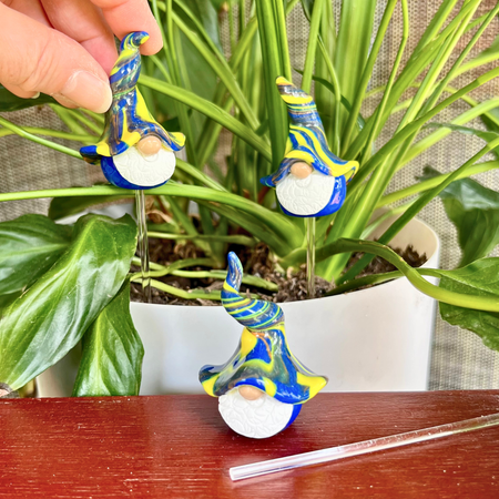 Whimsical gnome trio - Huee, Duee & Luee