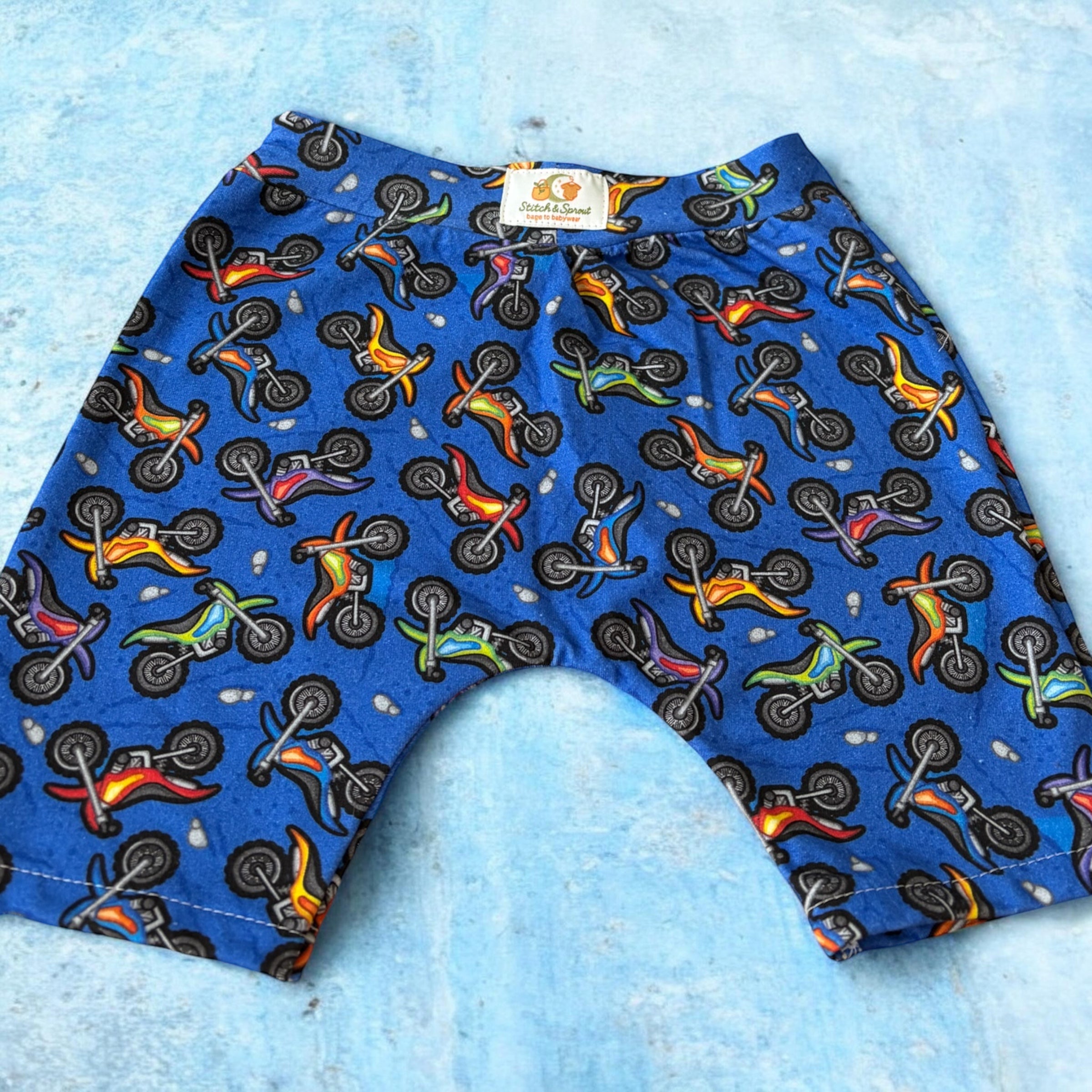 MOTORBIKE PYJAMAS IN BLUE