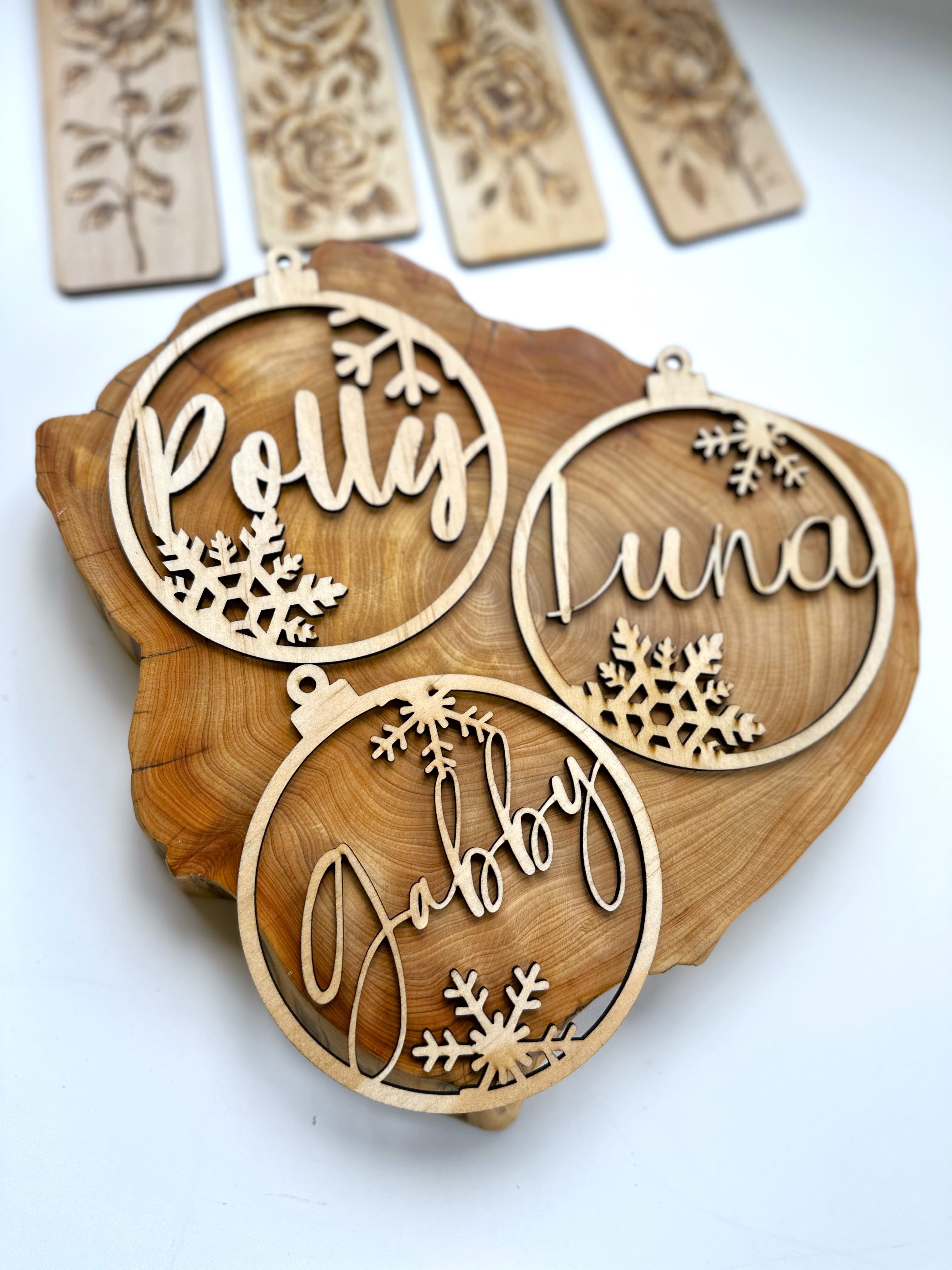 Xmas Name Decoration