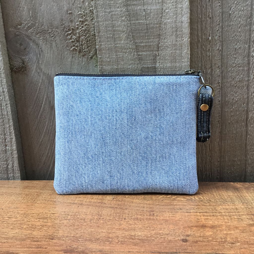 Upcycled Denim Purse – Denim Strips