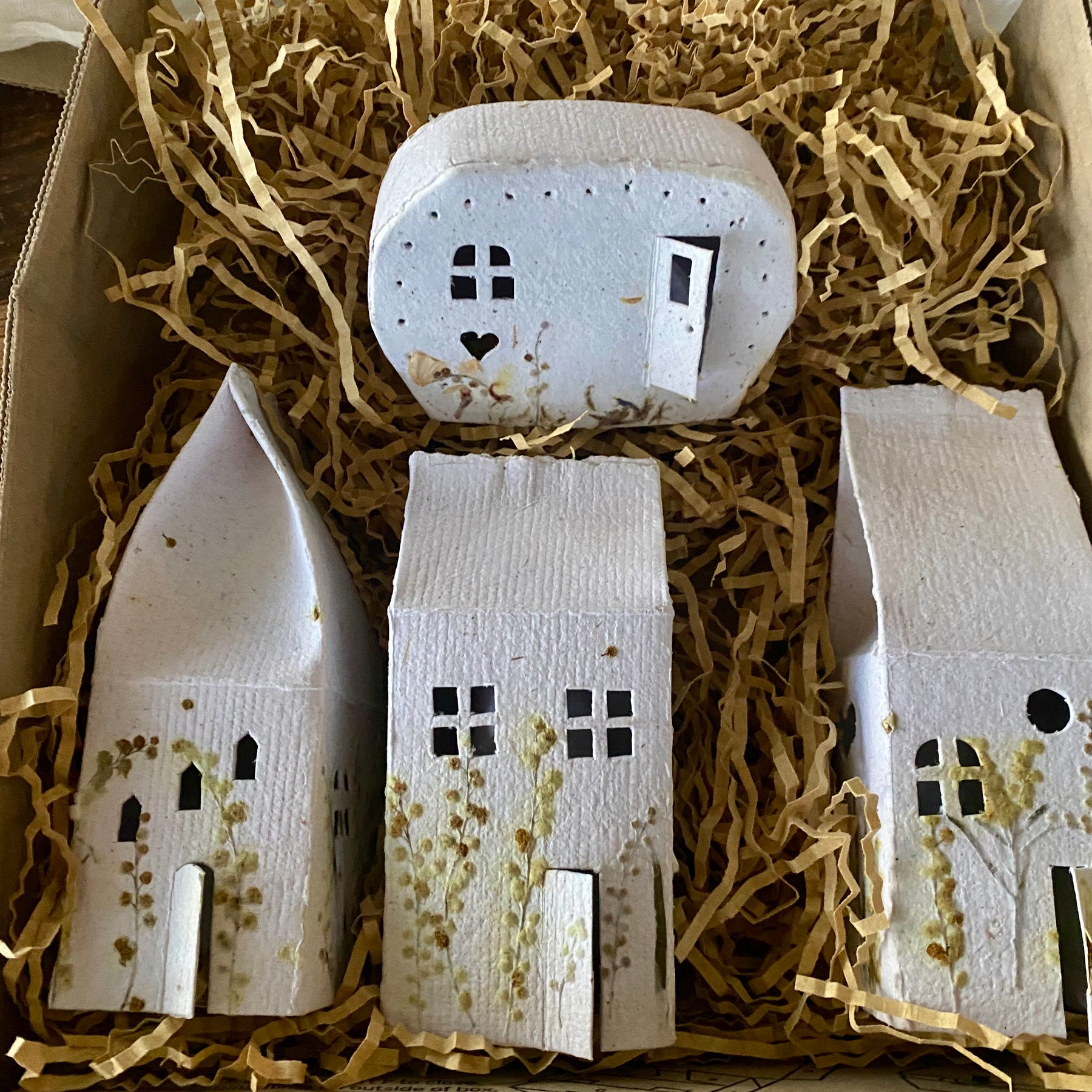 Handmade Tiny Caravans to Love, with LED Light. Buy Two and Save.