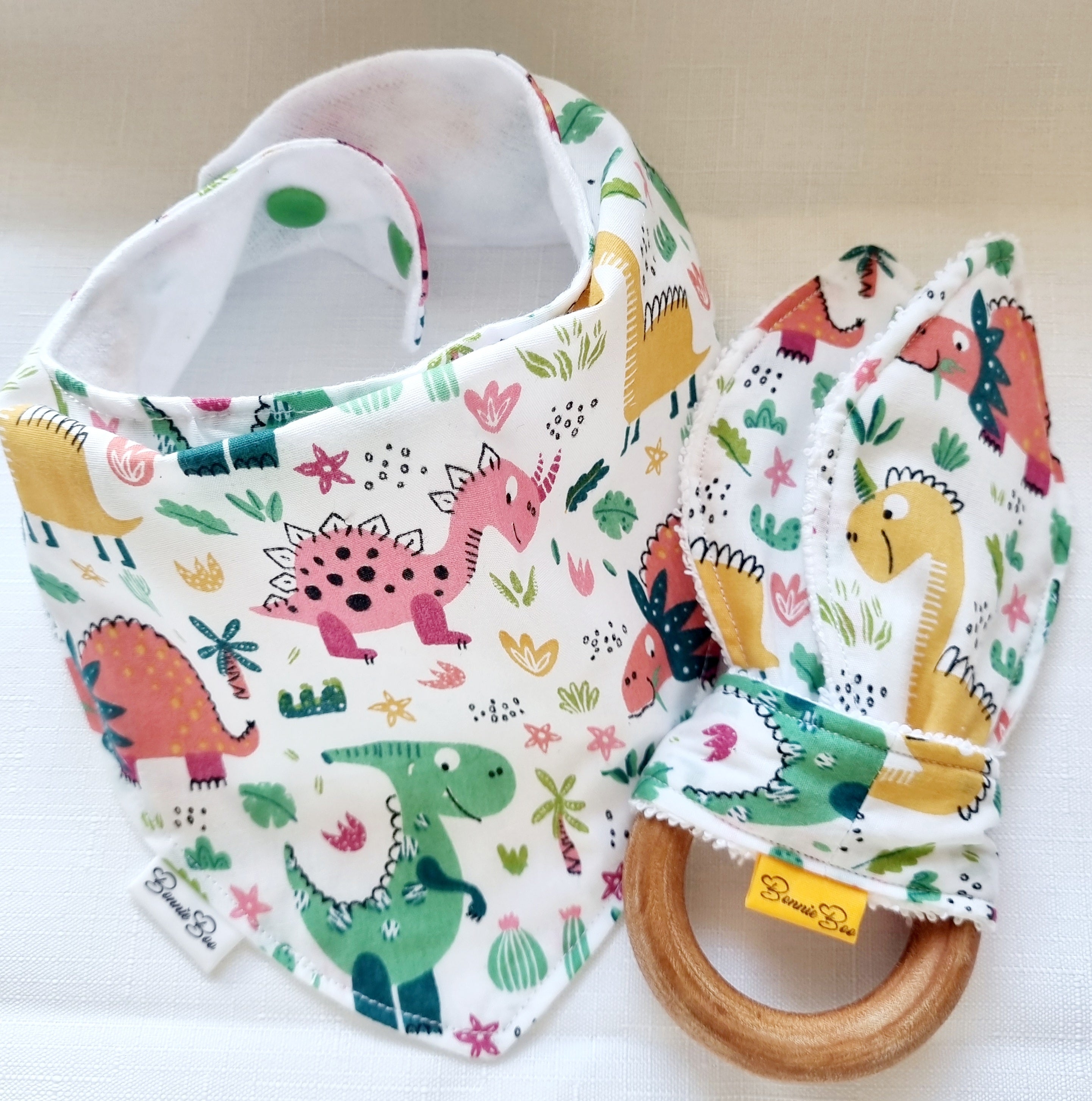 Bib and Bunny Ears Ring set Handmade 5 designs | E011