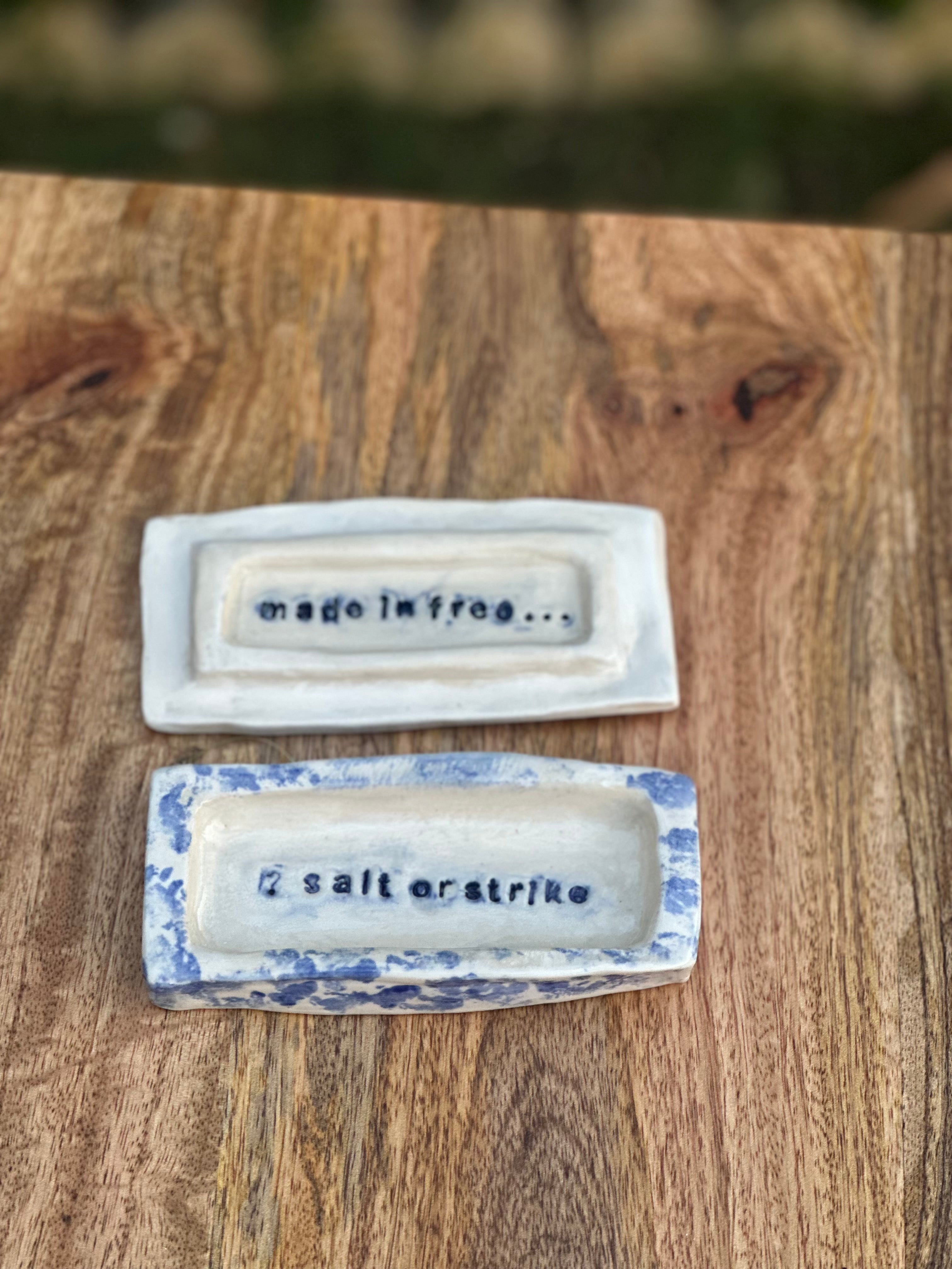 Freo Sardine Box – Salt Cellar or Match Holder
