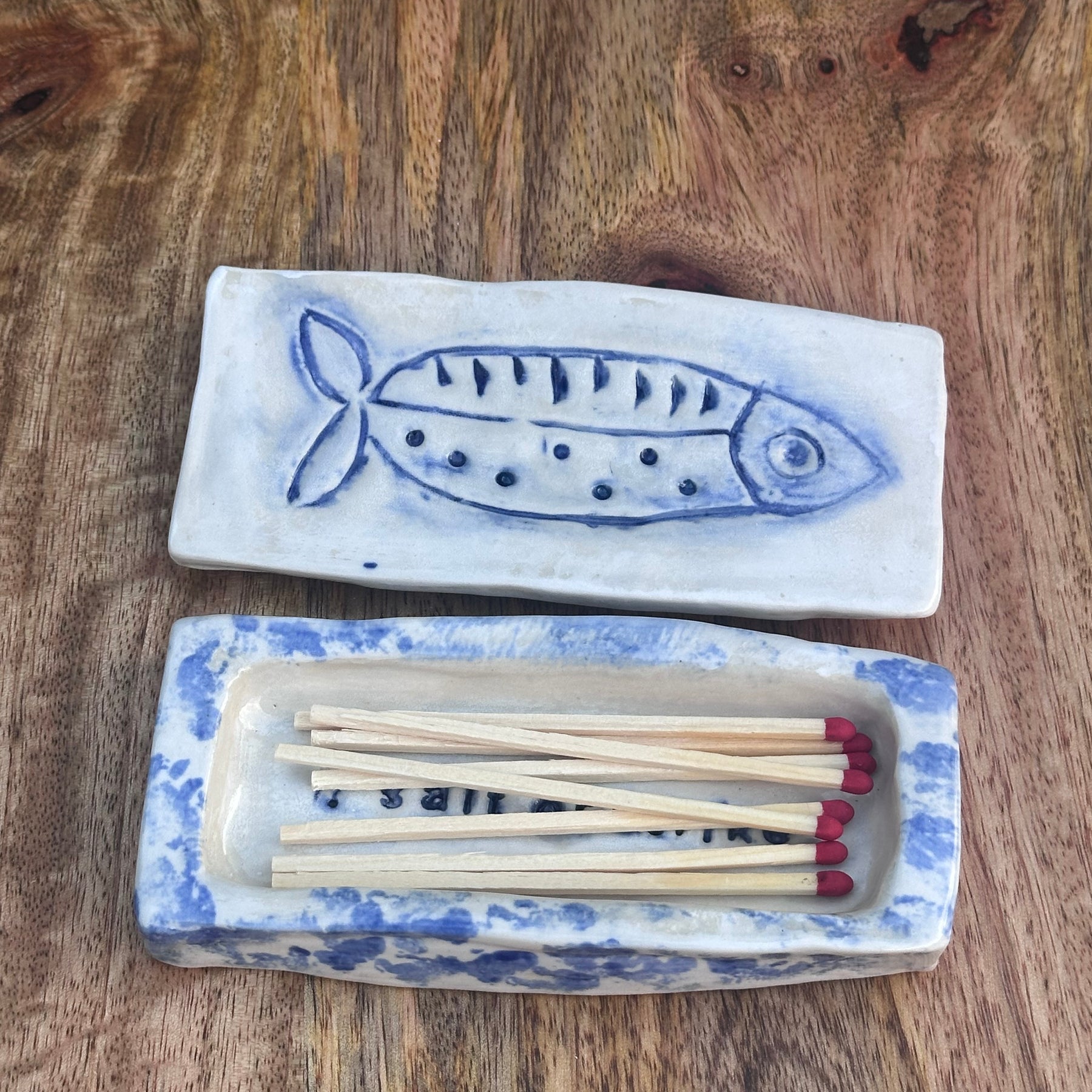 Freo Sardine Box – Salt Cellar or Match Holder
