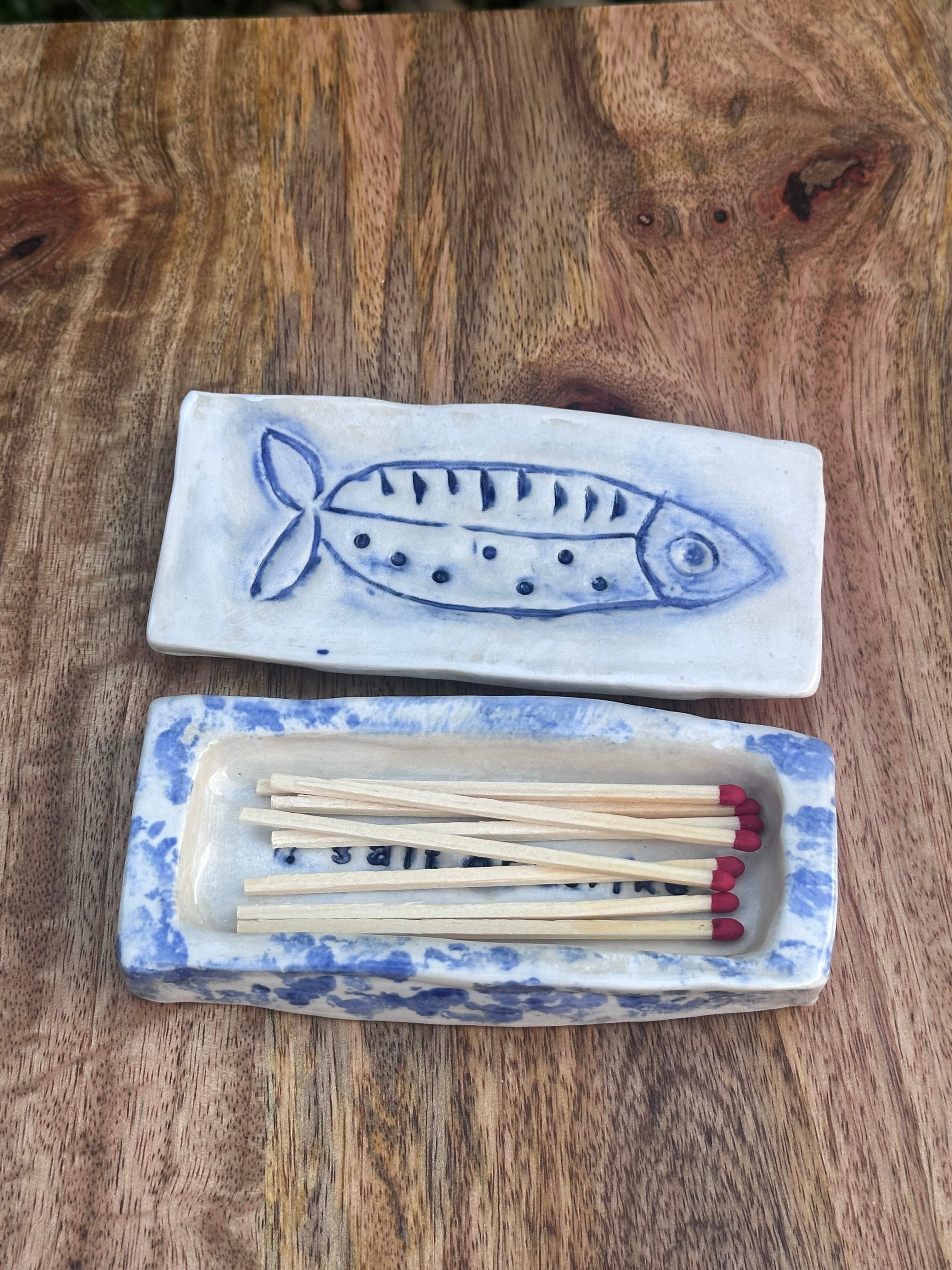 Freo Sardine Box – Salt Cellar or Match Holder