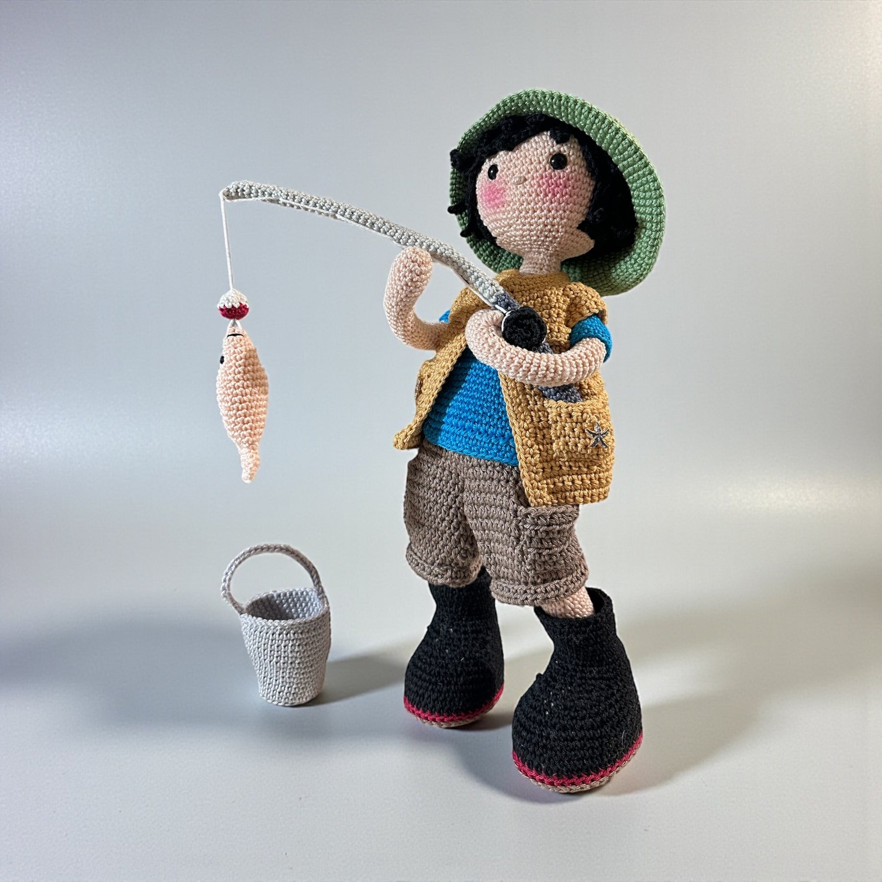 Crochet Amigurumi Art Doll Inspired