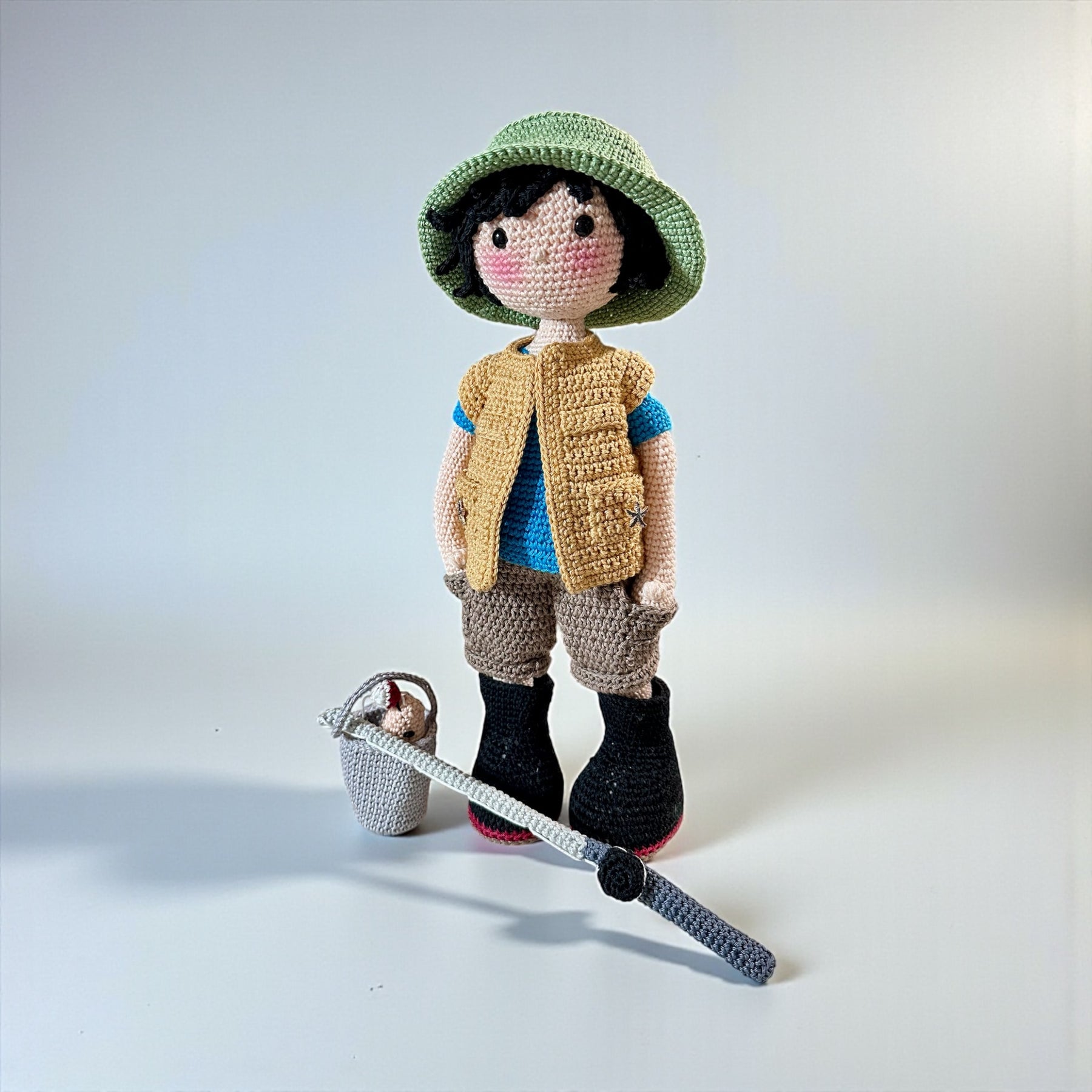Crochet Amigurumi Art Doll Inspired