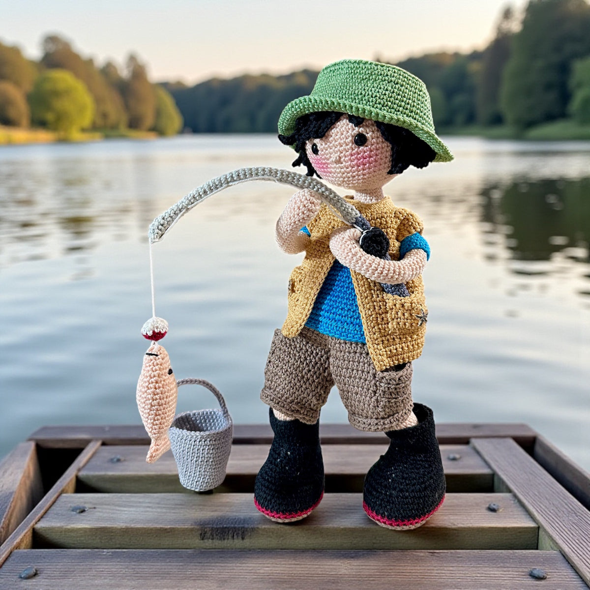 Crochet Amigurumi Art Doll Inspired