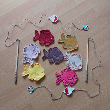 Go Fishy Magnetic Fishing Game for Indoor Fun