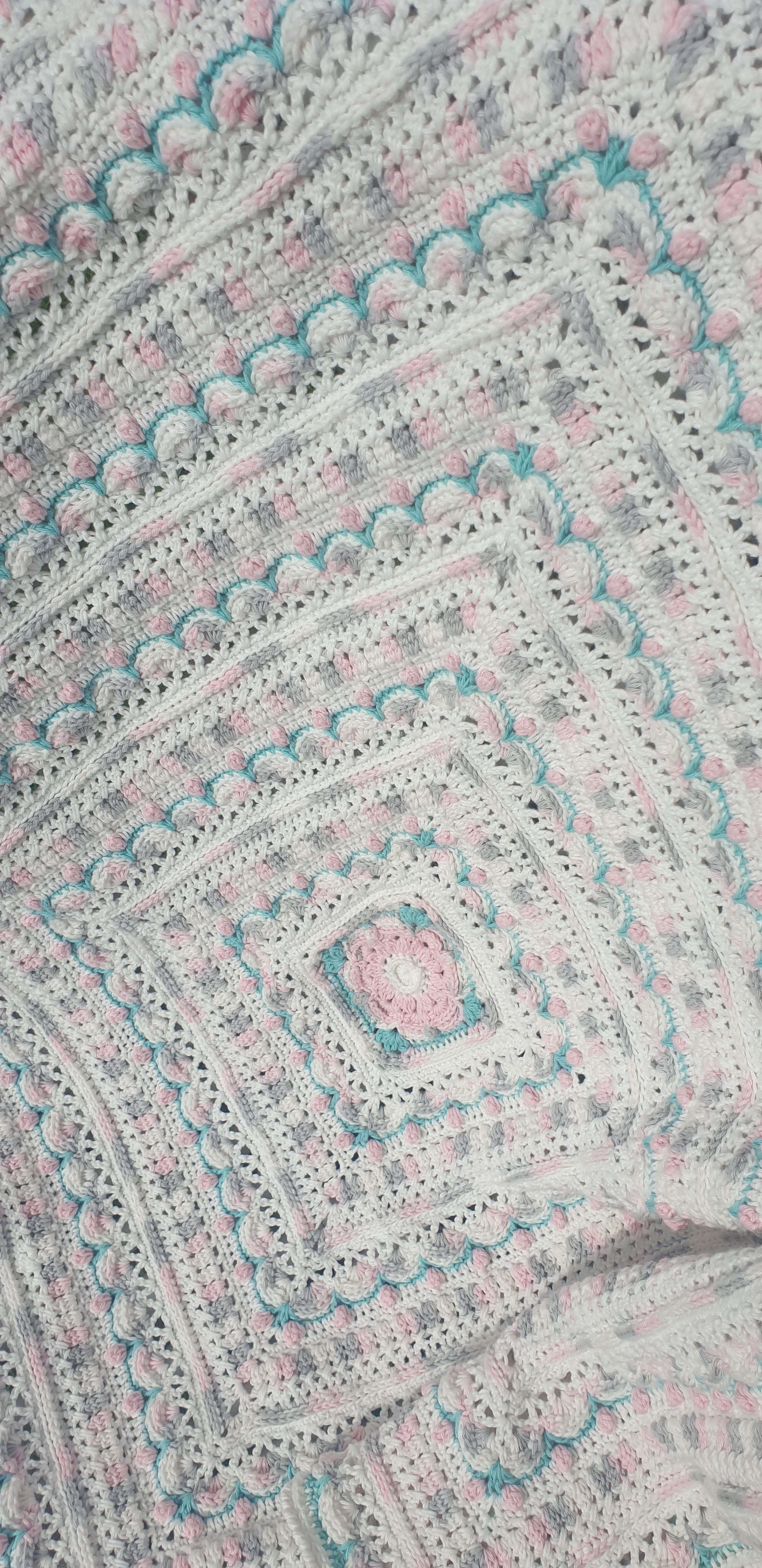 Pretty in Pink Baby Blanket